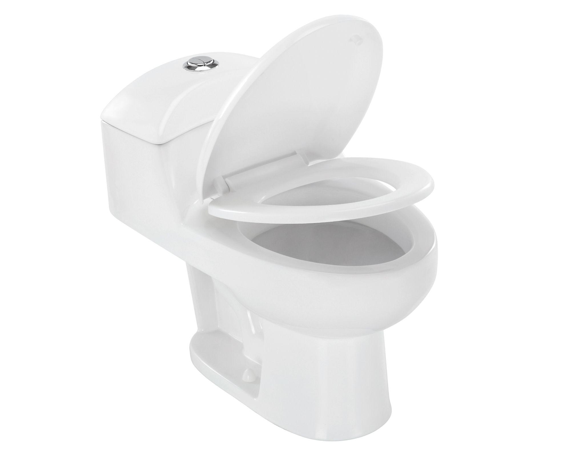 One piece 30 cm asiento cierre suave Lisboa blanco Vessanti-1