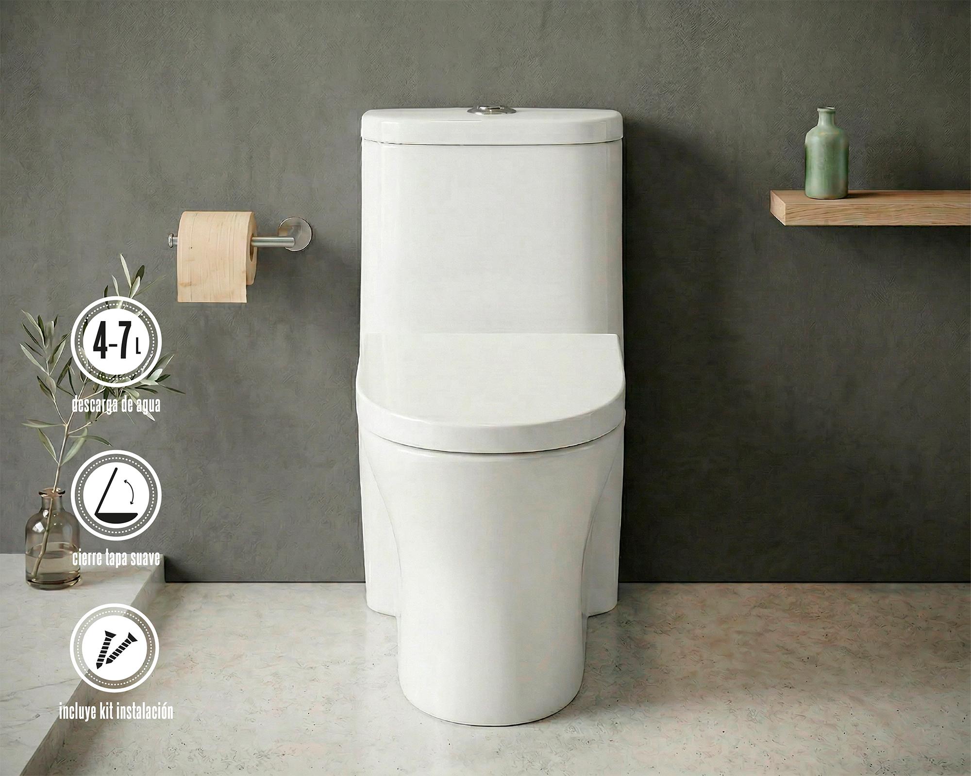 One piece 30 cm Dual flush Atenas Vessanti-4