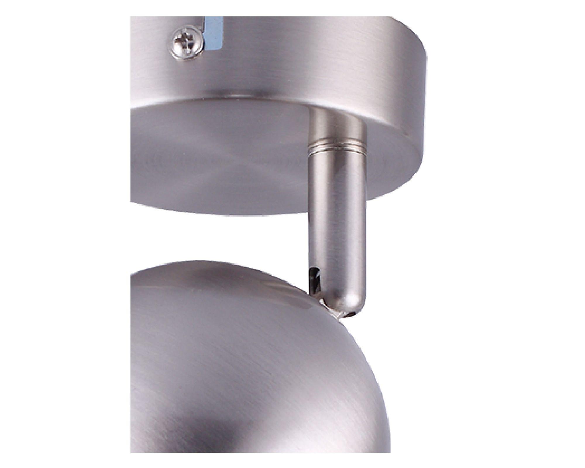 Spot 1L GU10 plateado Abitare-4