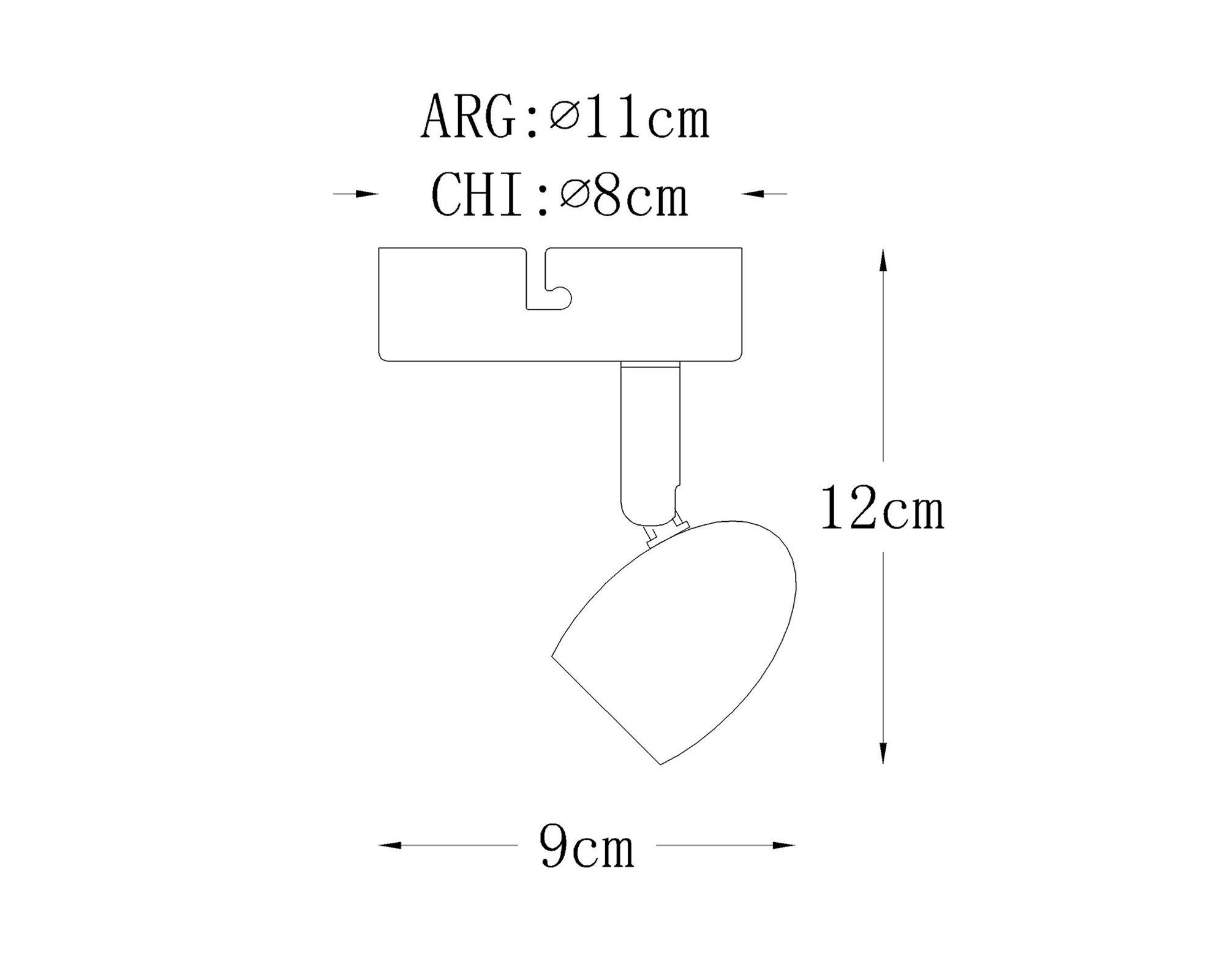 Spot 1L GU10 níquel Abitare-3