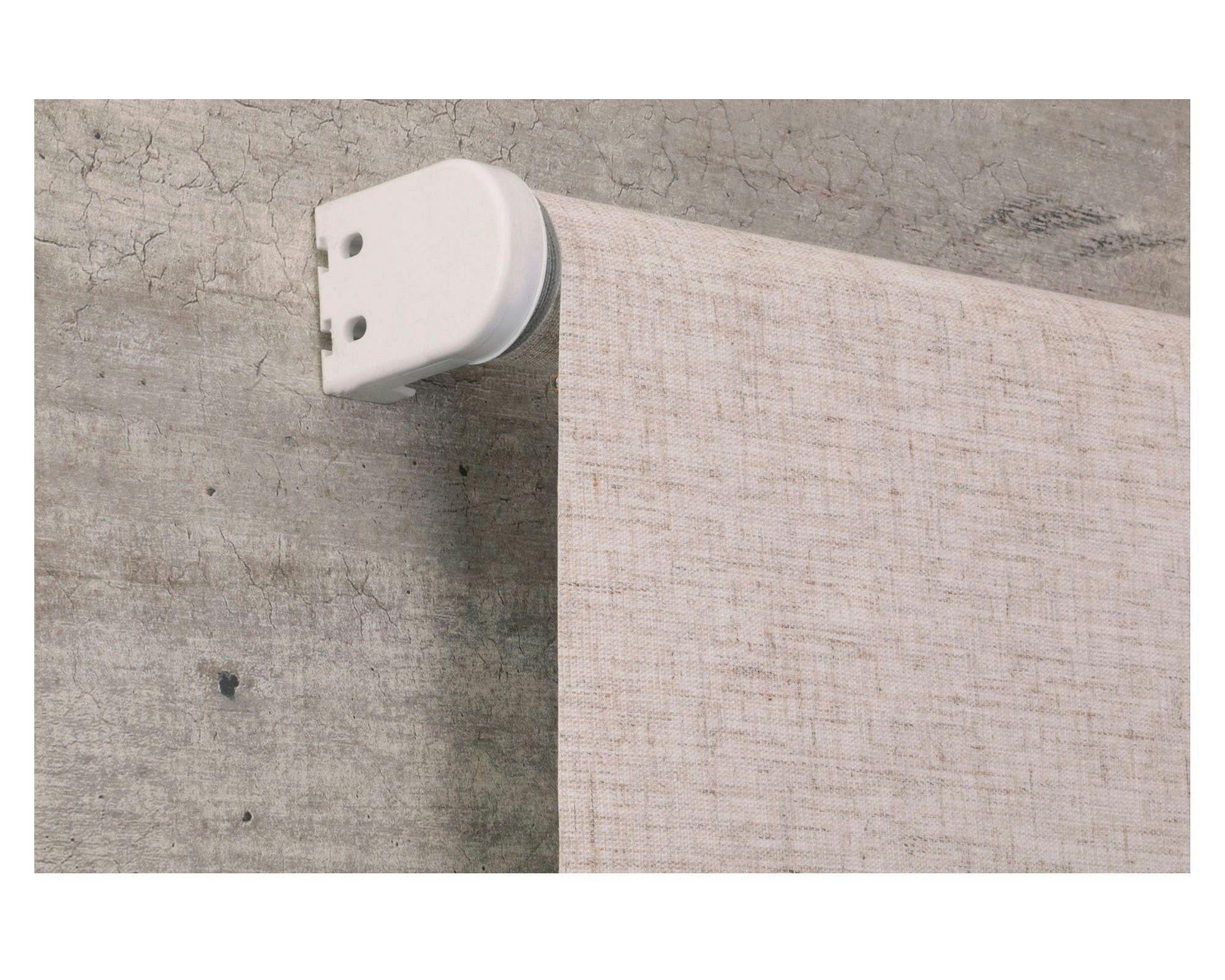 Cortina roller blackout 120x165 cm textura crudo Cotidiana-2