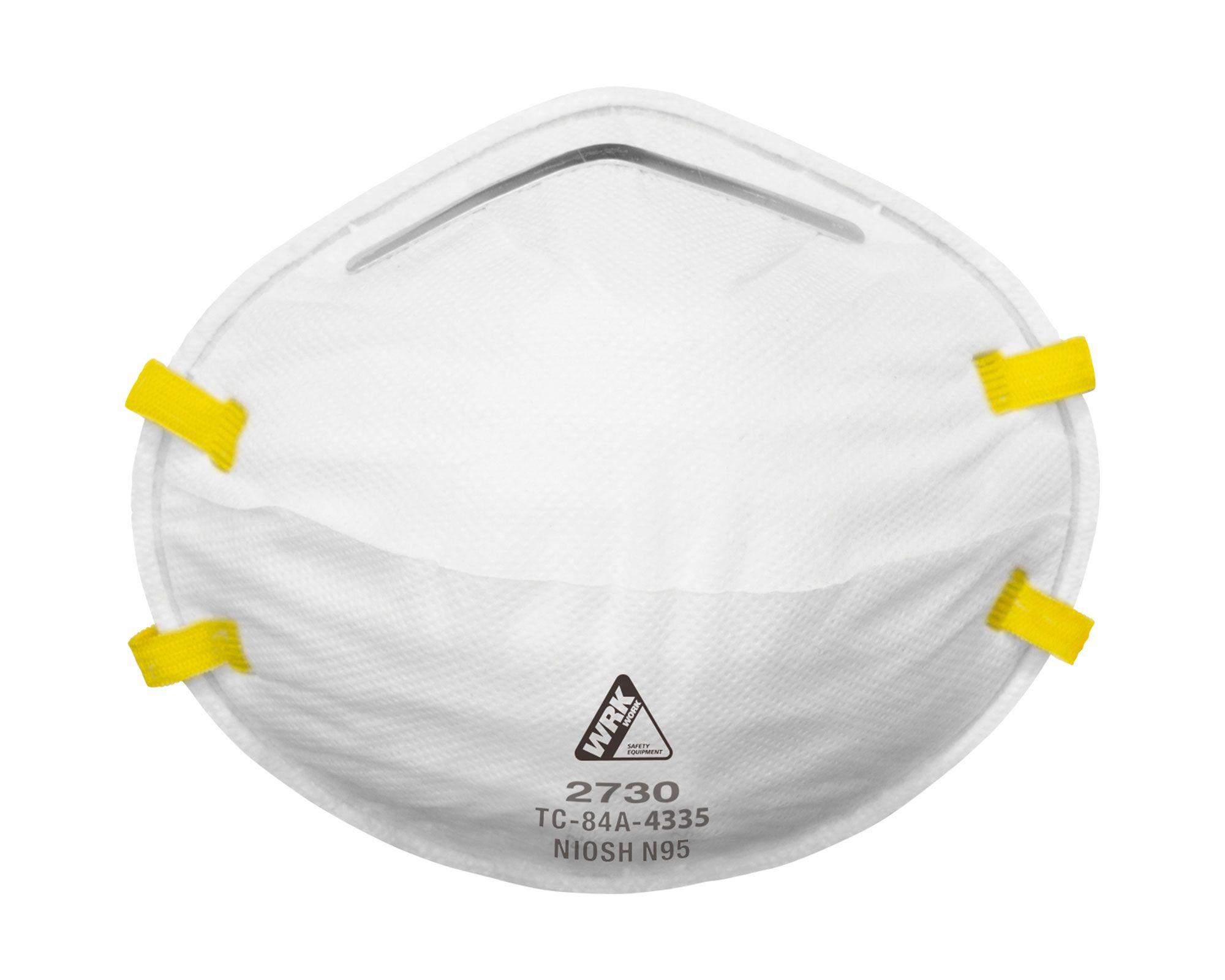 Mascarilla respiradora N95 2 unidades Wrk Work-0
