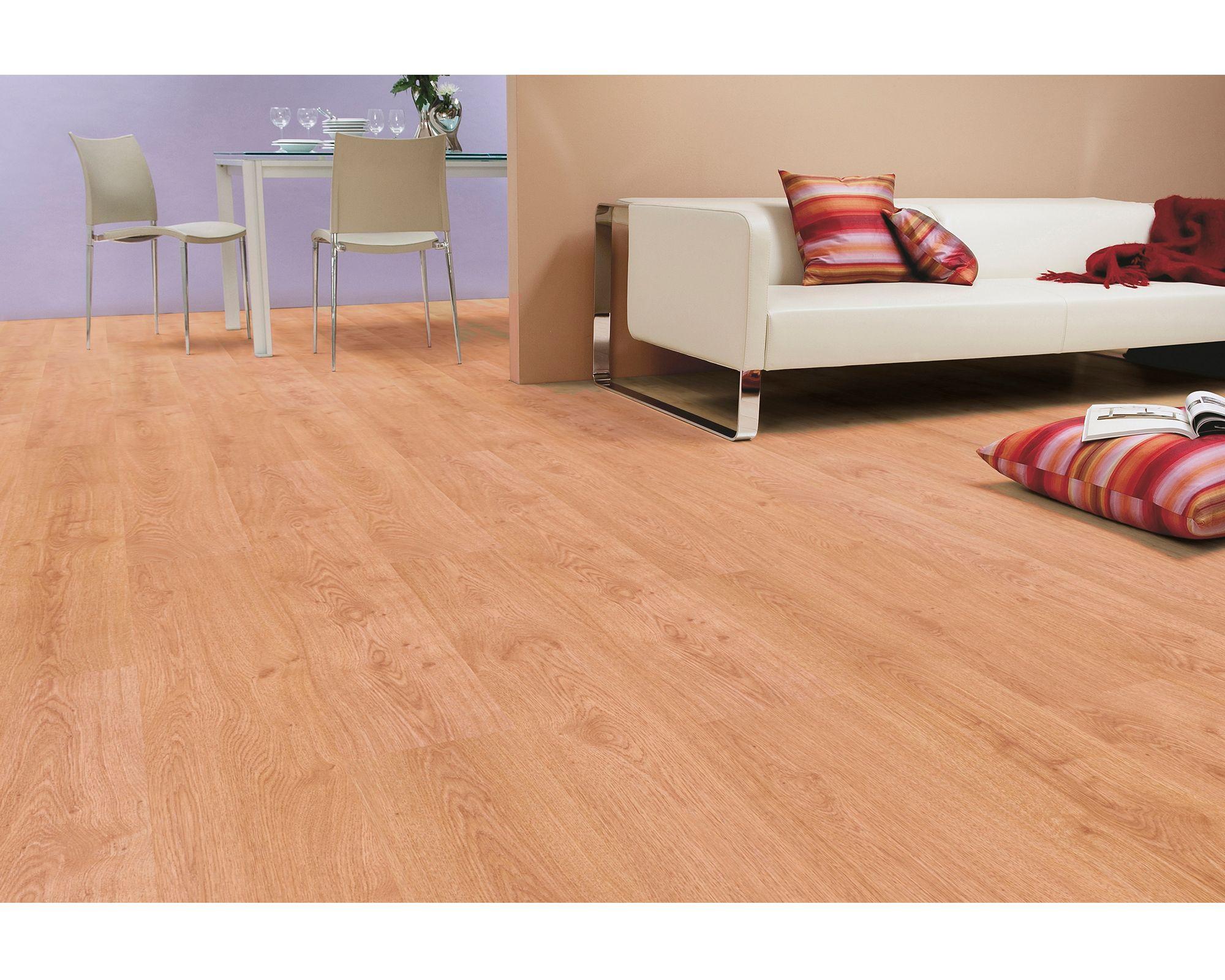 Piso flotante 8 mm roble 2,40 m2-4
