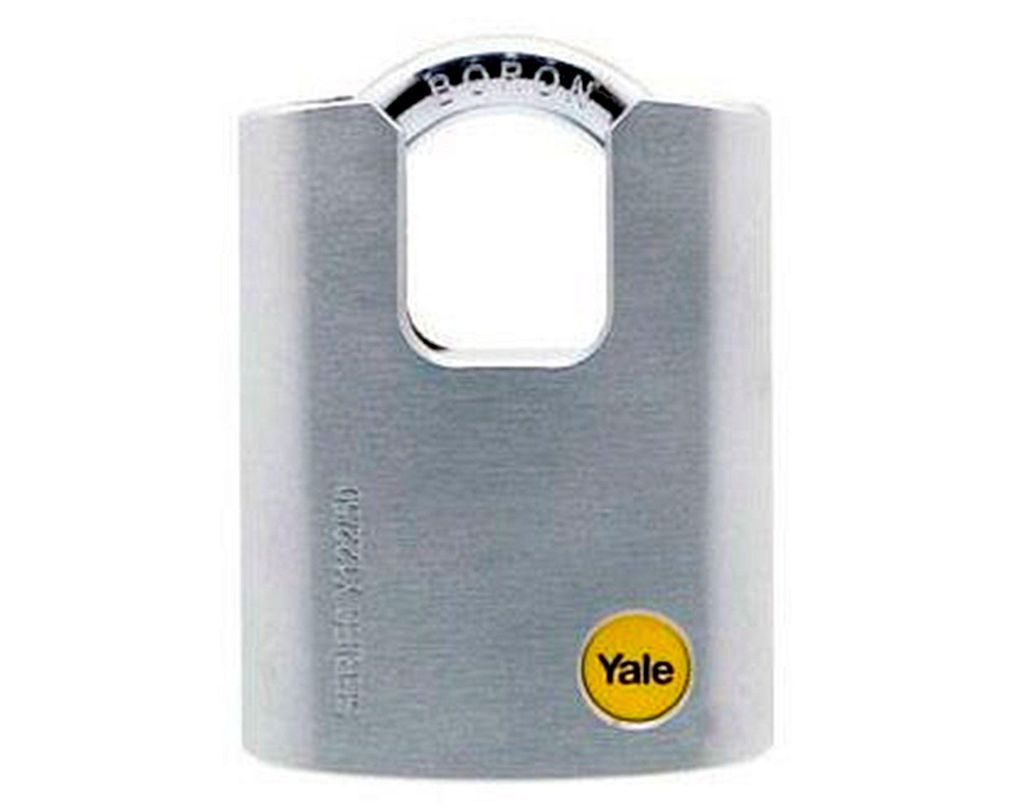 Candado anticorte alta seguridad interior/exterior bronce 50mm Y122 Yale-1