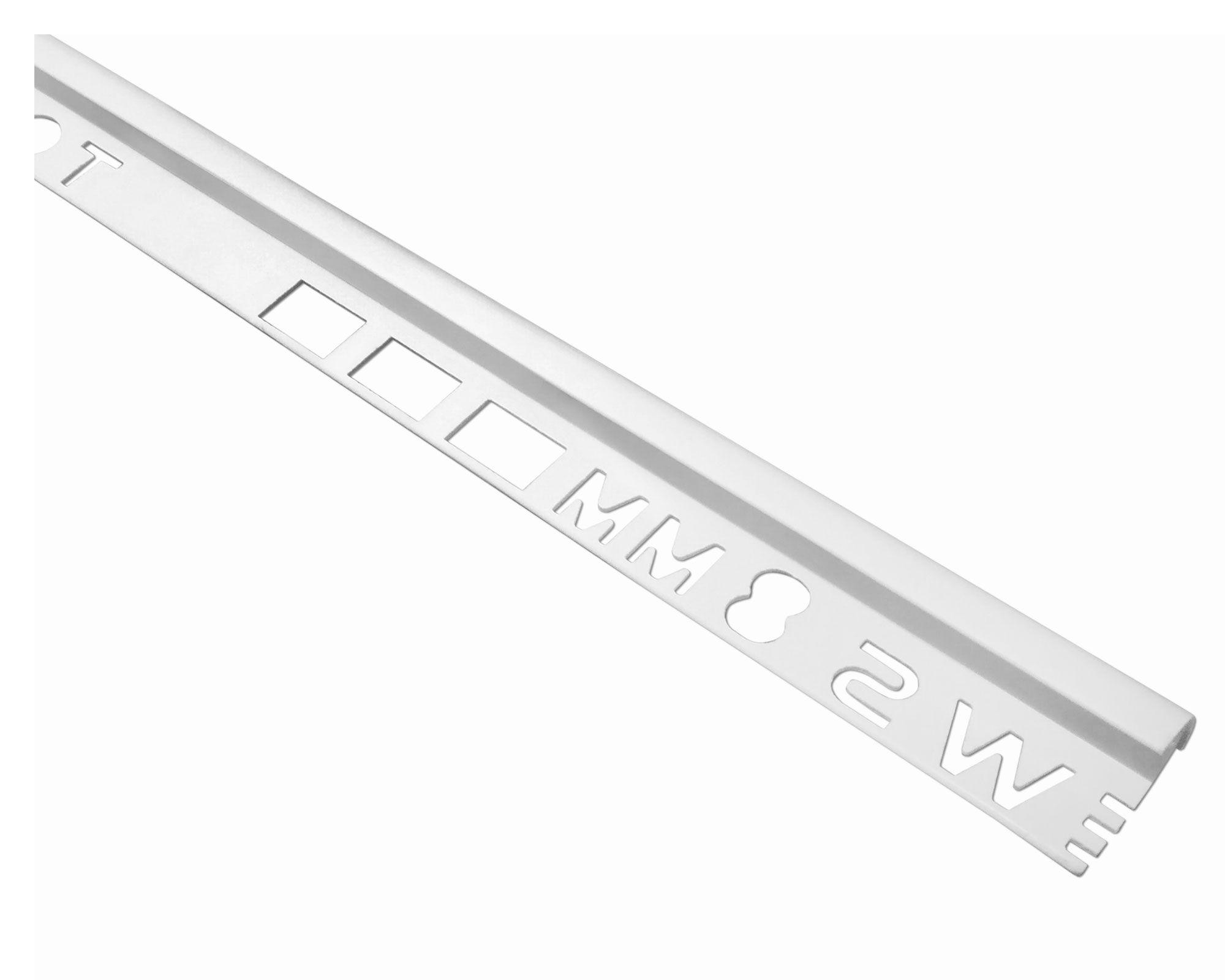 Esquinero pvc 8 mm 2,3 mts blanco Torrews-0
