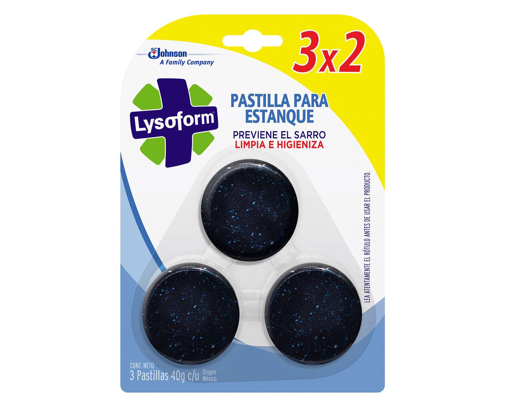Pastilla estanque 3 unidades Lysoform-2