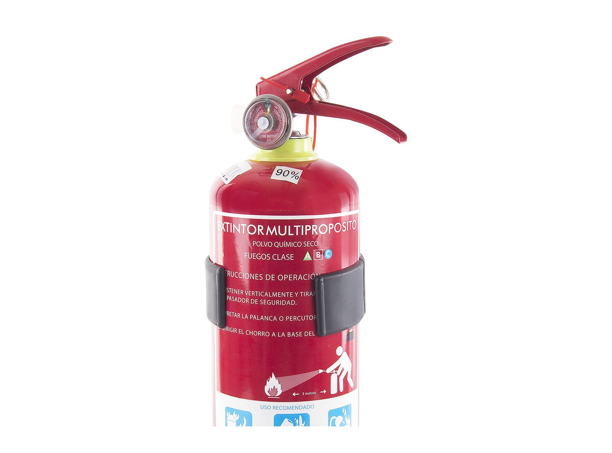 Extintor 2 kilogramos multipropósito pqs Fire Master-2