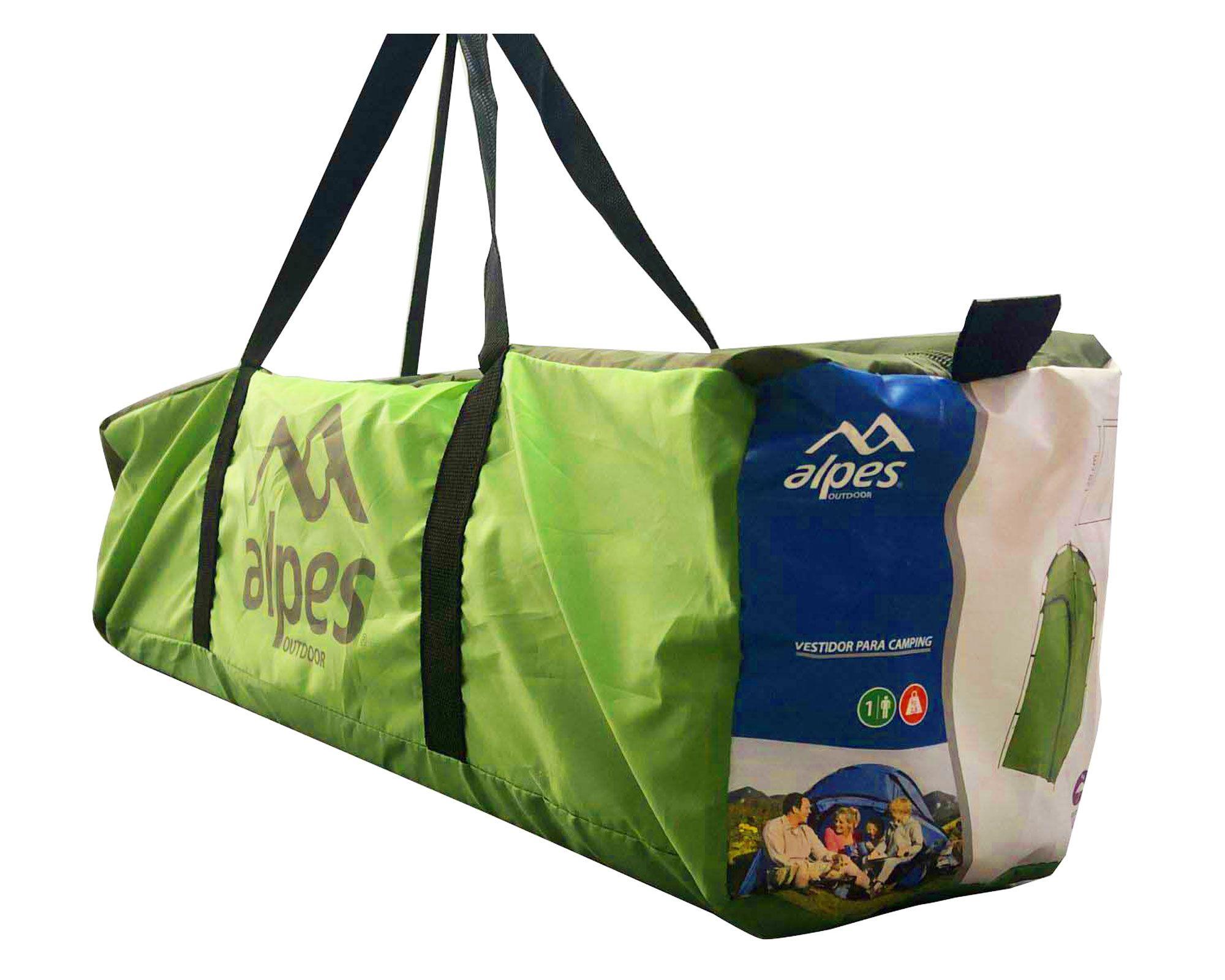 Vestidor camping 225x120x120 cm camarín Alpes-4