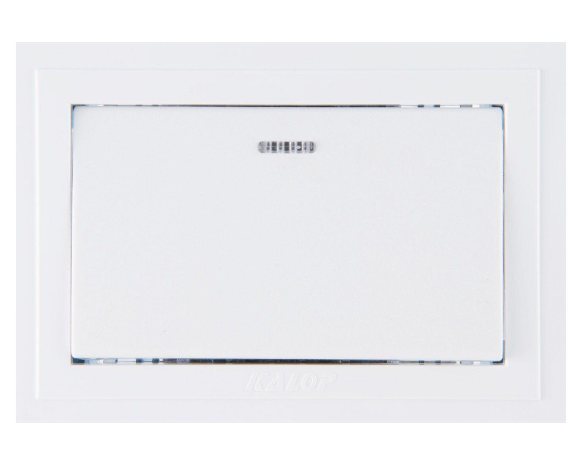 Placa armada interruptor 9/12 teclon zen basic Kalop-1