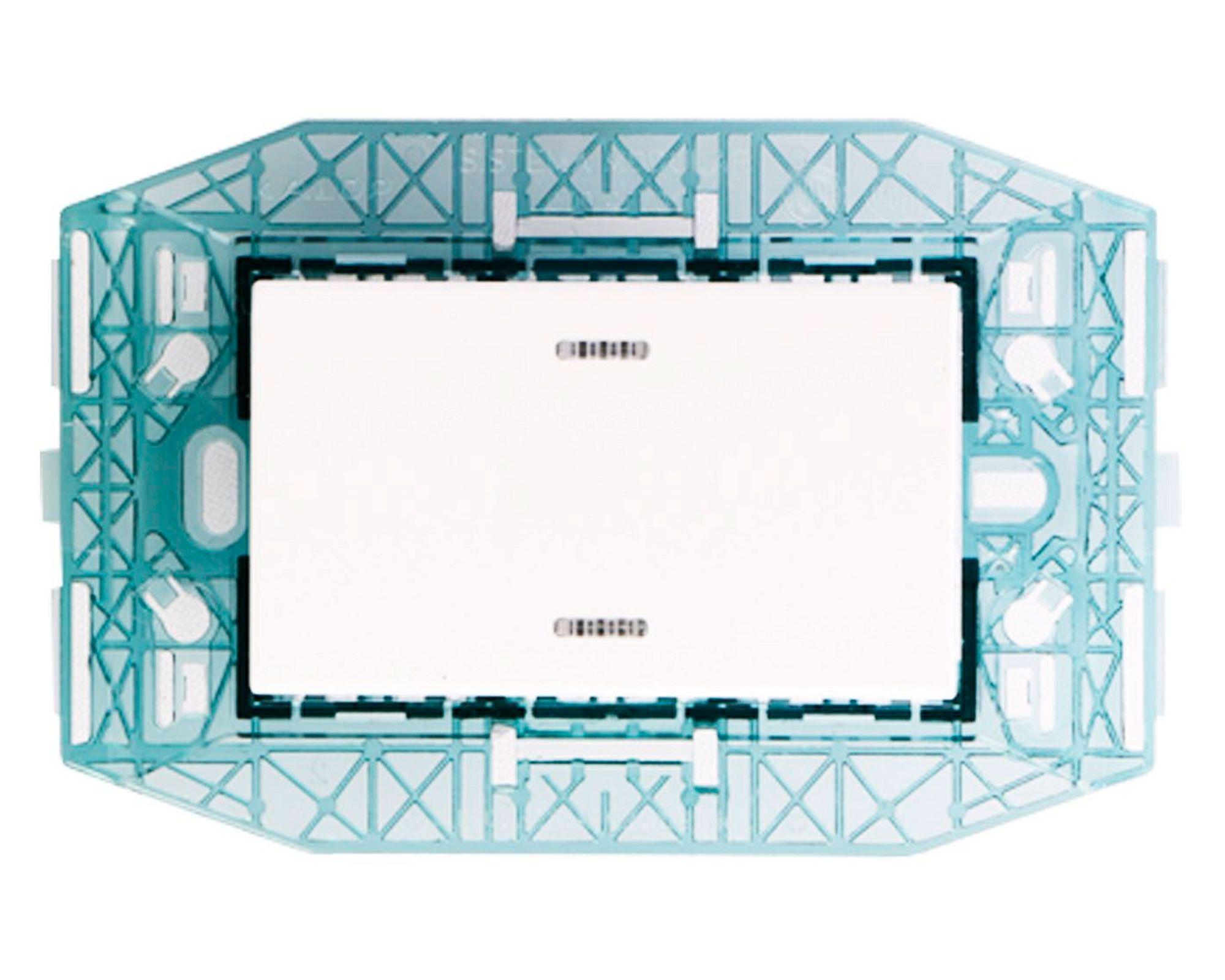 Conjunto interruptor 9/24 teclón blanco Kalop-0