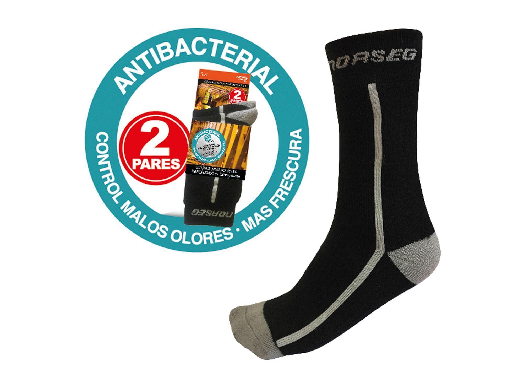 Pack de calcetines antibacterianos 2 pares Norseg-0