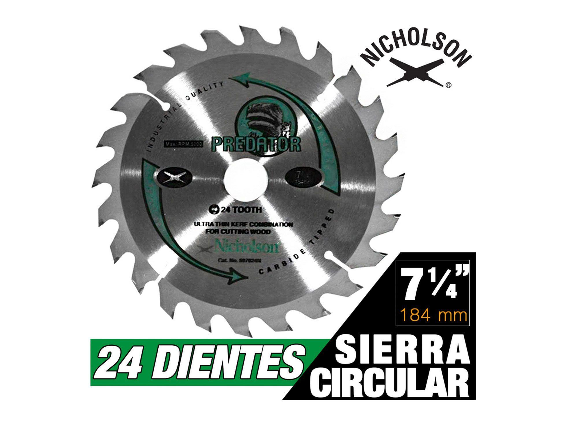 Pack disco 24 dientes + disco 40 dientes Nicholson-4