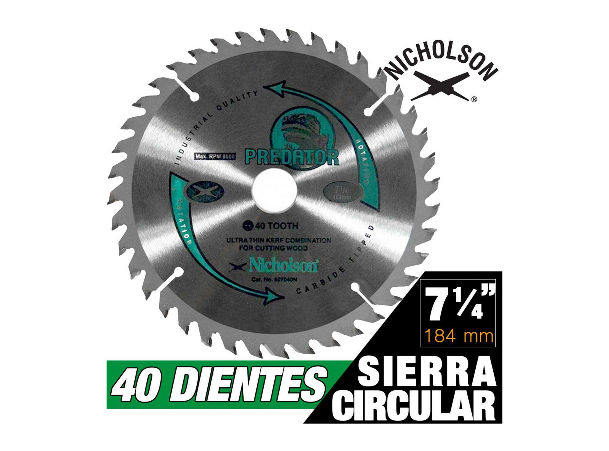 Pack disco 24 dientes + disco 40 dientes Nicholson-3