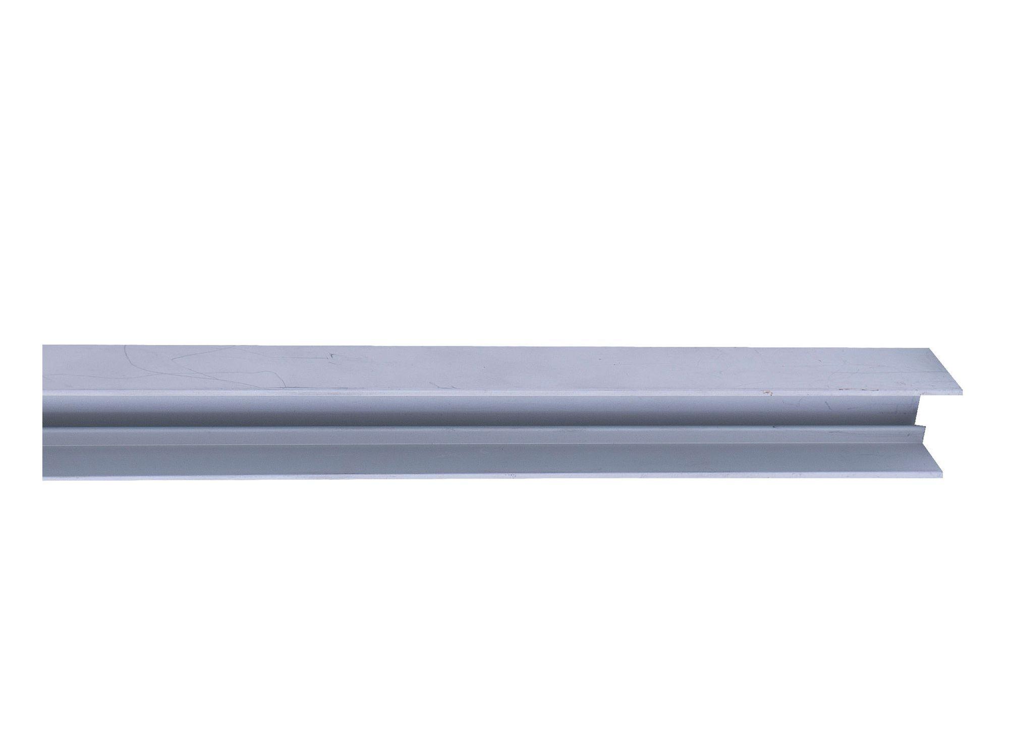 Riel canal 2 mt cd-50 aluminio Ducasse Industrial-1