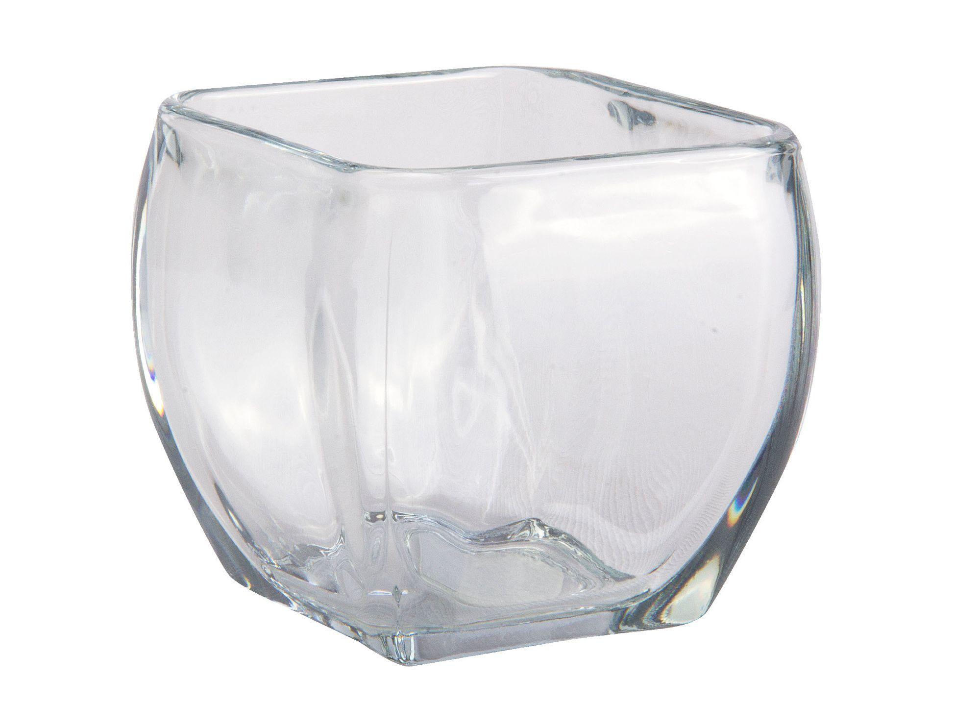Votivo cuadrado vidrio 466 ml-1