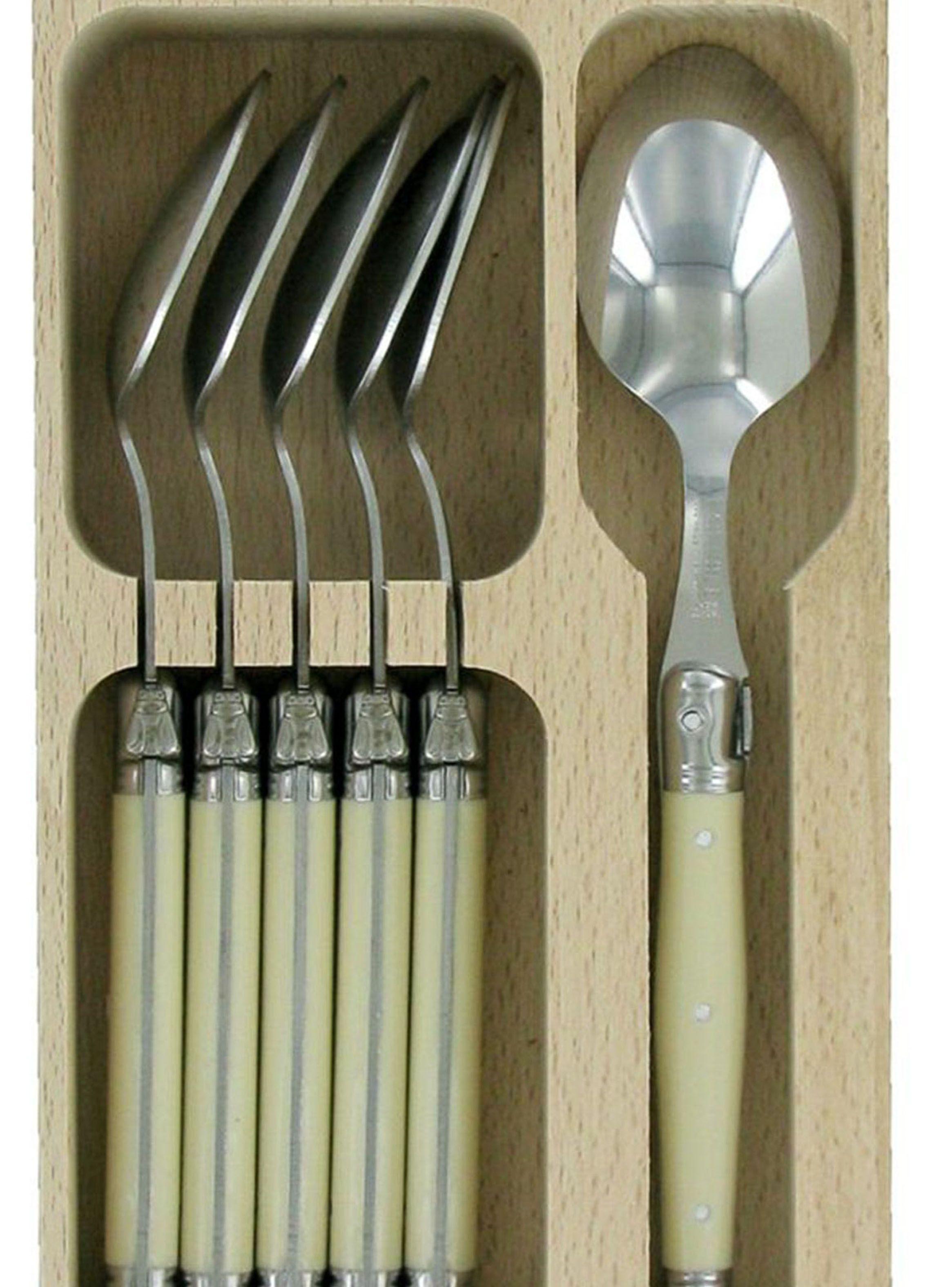 Set 6 Cucharas Postre Ivory-1