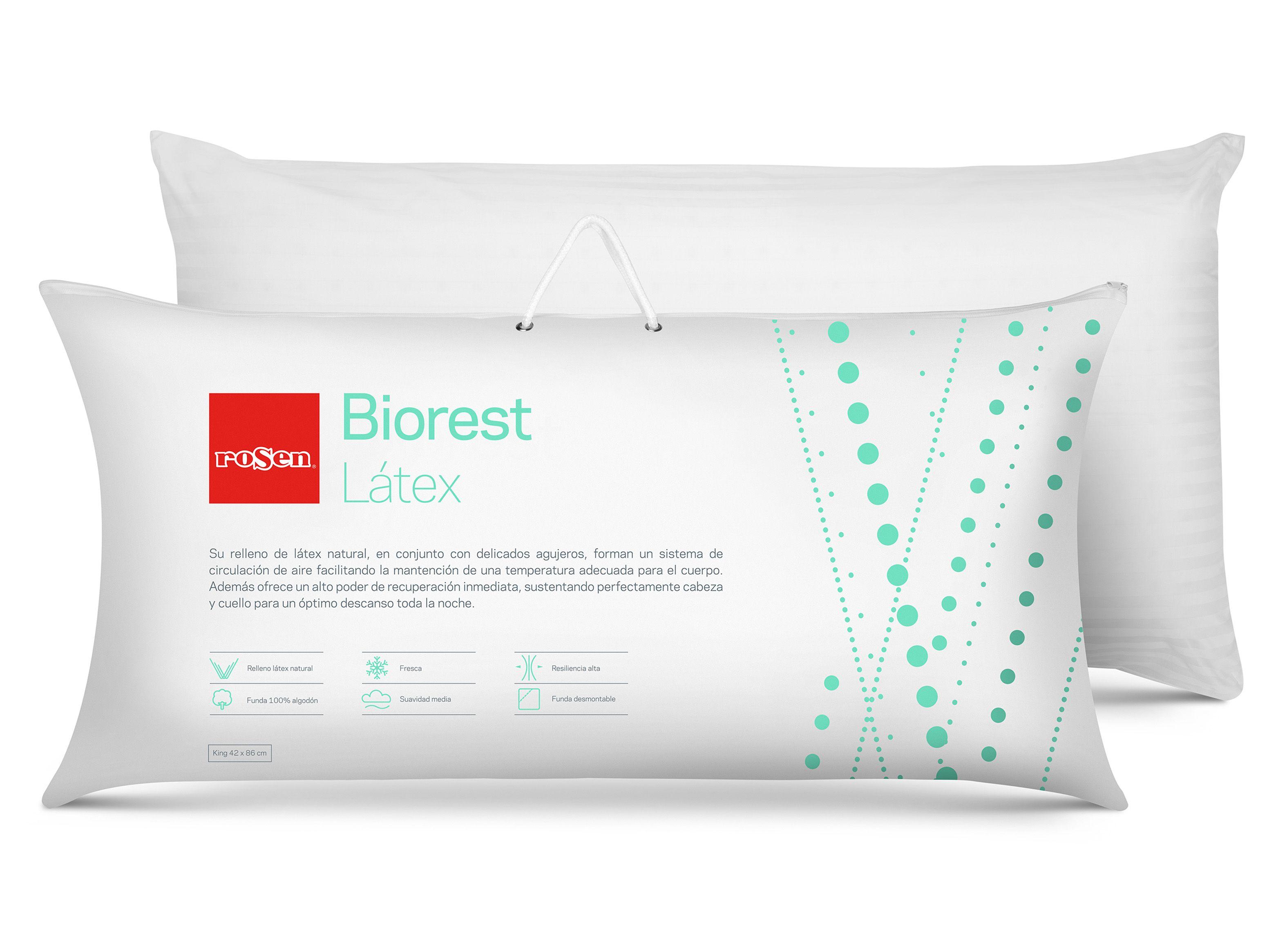 Almohada Rosen Biorest King 42 x 86 cm-3
