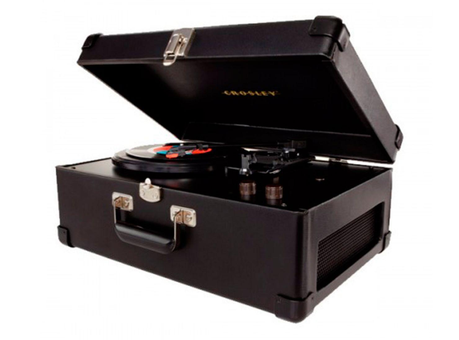 Tornamesa Crosley Keepsake Negra-0