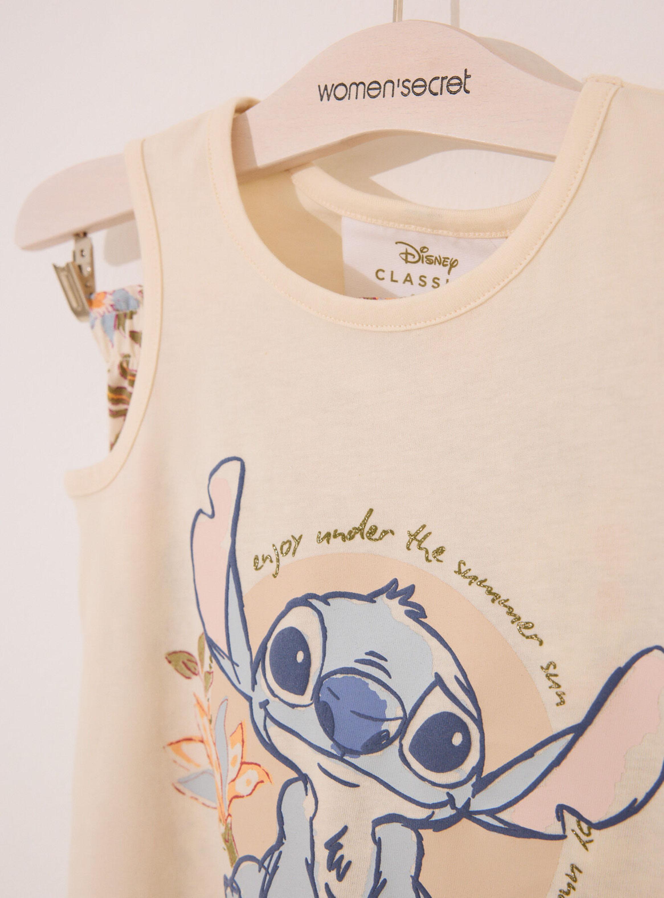 Pijama Corto Infantil Lilo & Stitch Algodón-3
