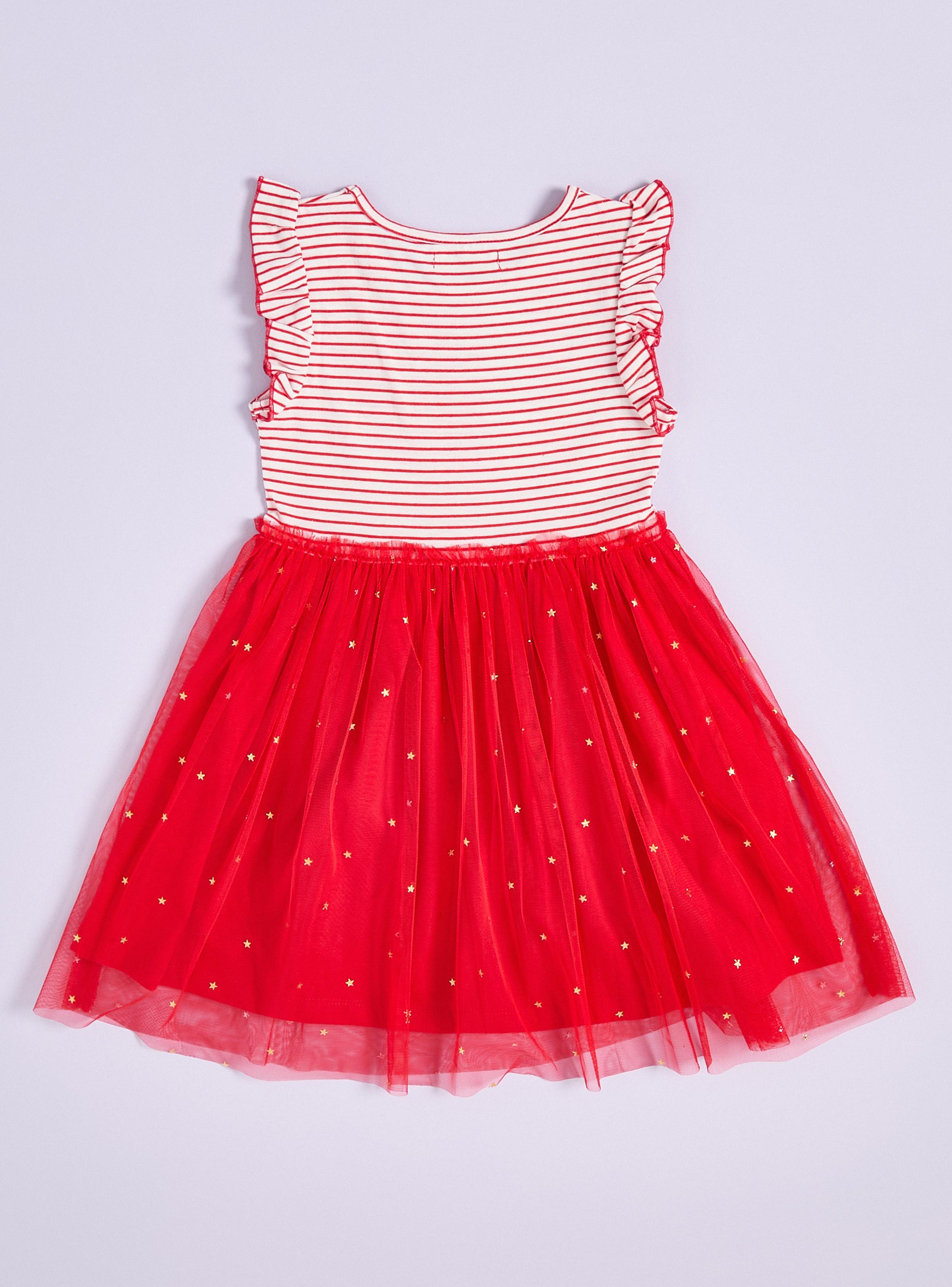 Vestido Tul Vuelos con Estrellitas-2