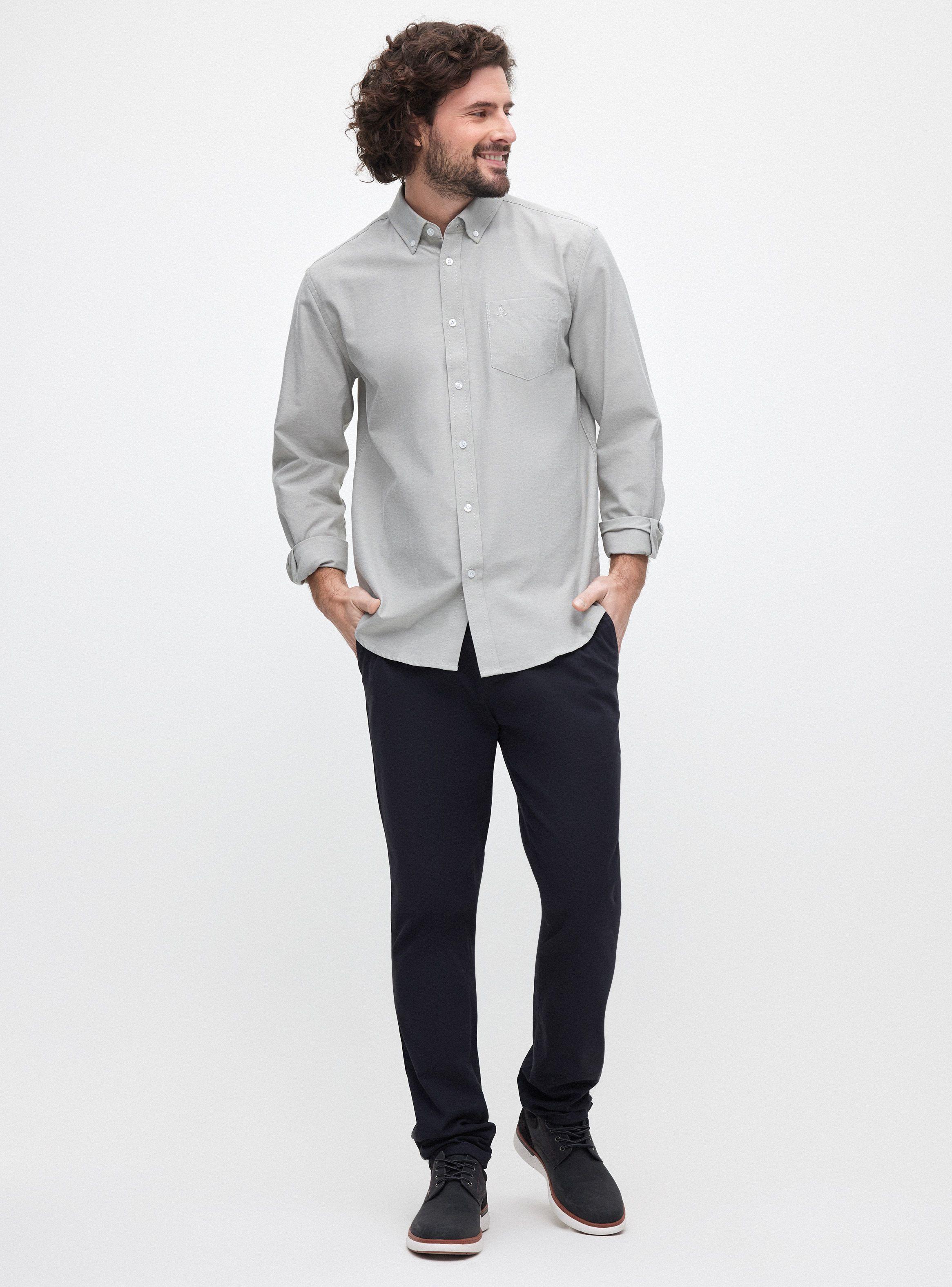 Camisa Oxford Básica-3
