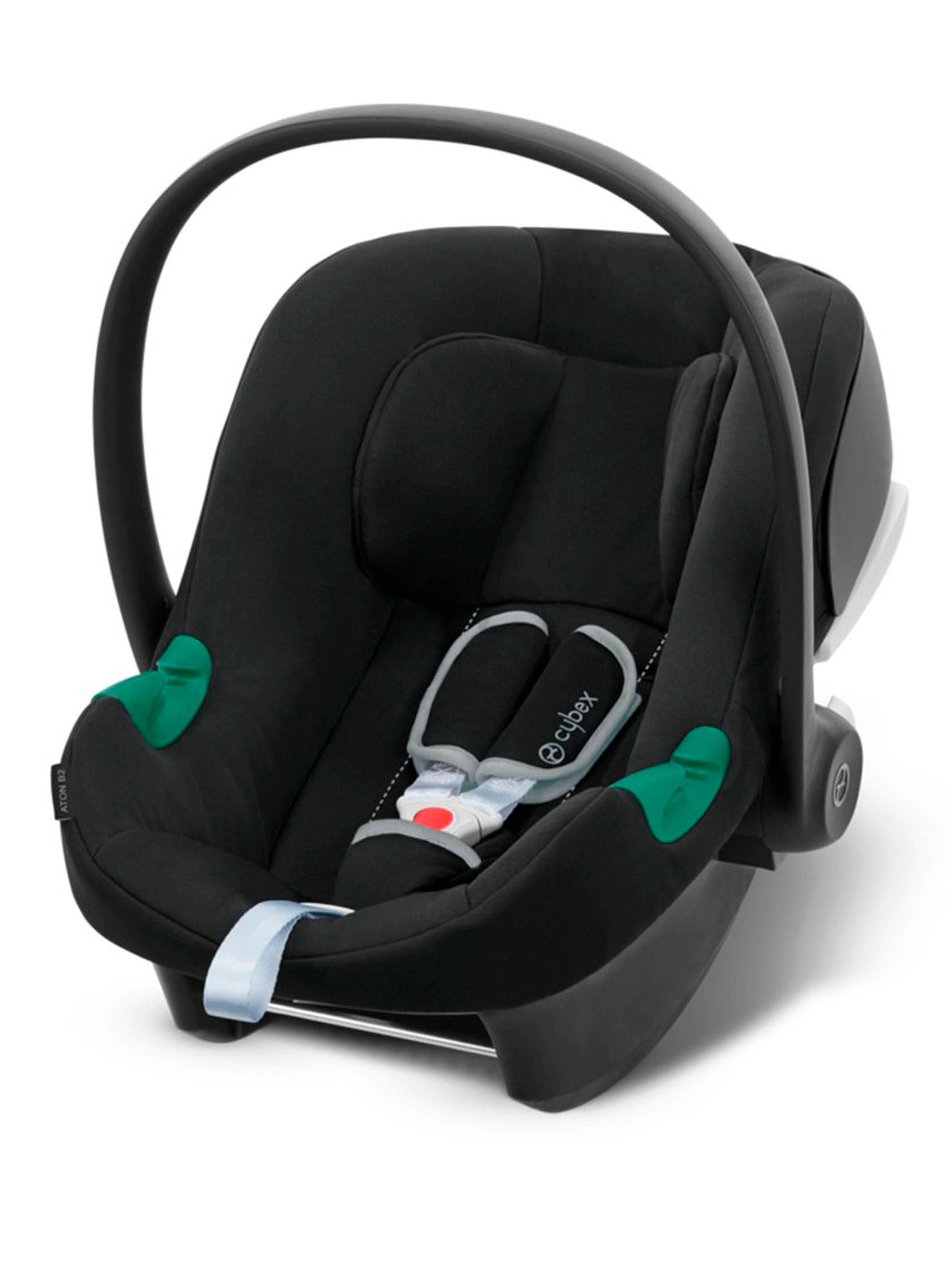 Coche Travel Qbit City Negro y Silla Aton B2-3