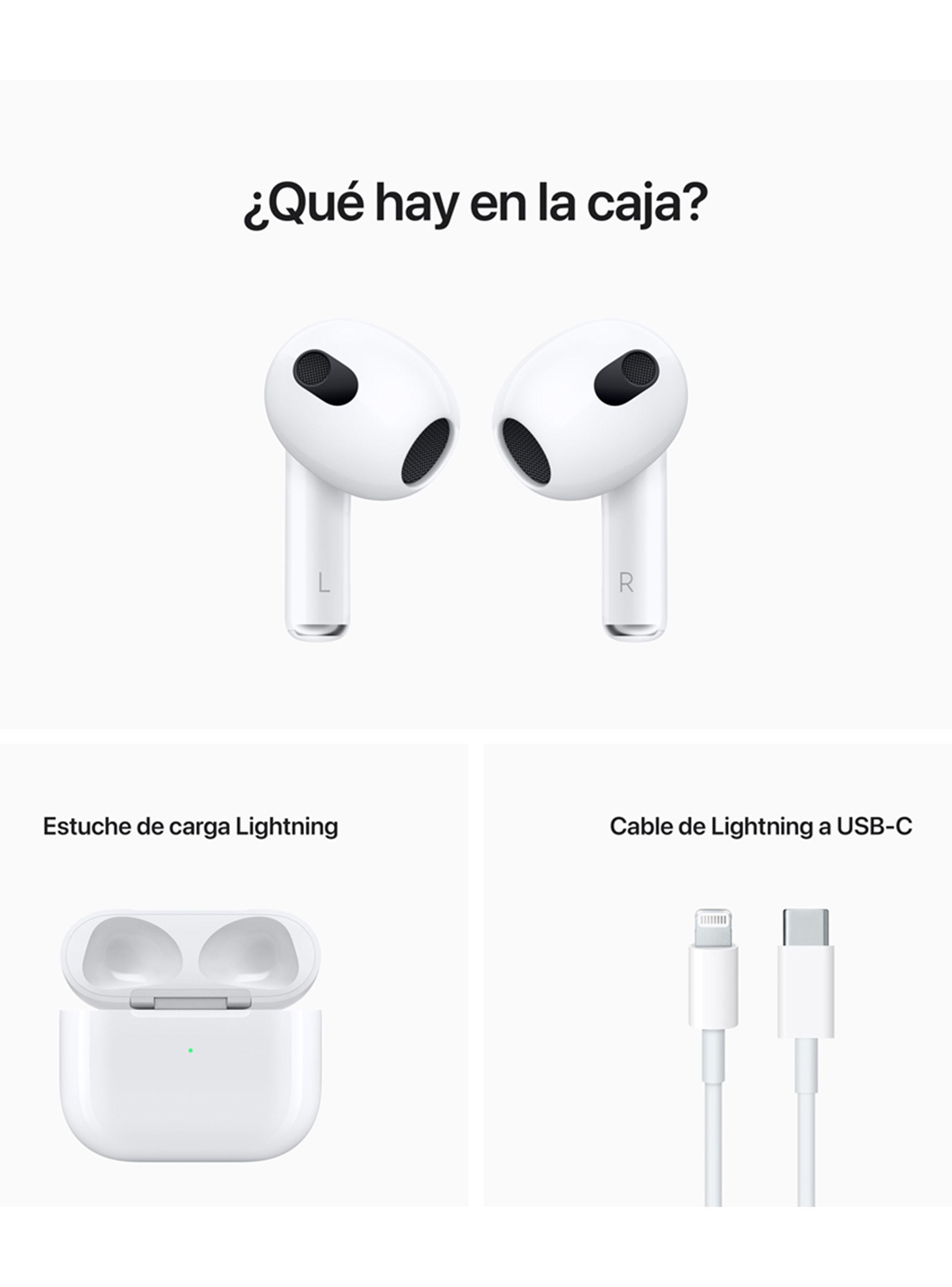 Apple AirPods 3ra Generación con Caja de Carga Lightning-6