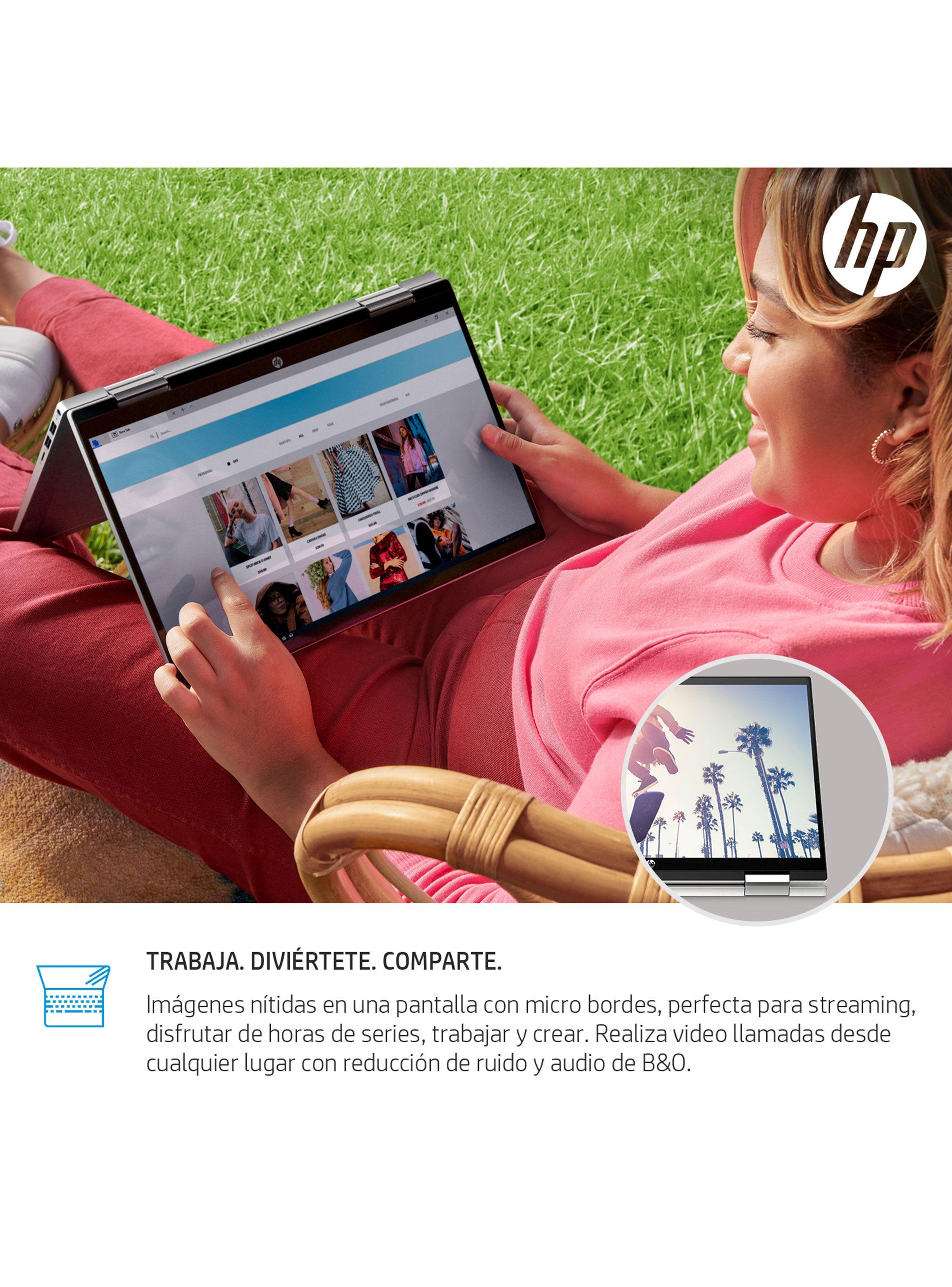 Notebook Pavilion x360 14-dy0011la Touch  Intel Core i5-1135G7 8GB RAM 512GB SSD FHD 14"-7