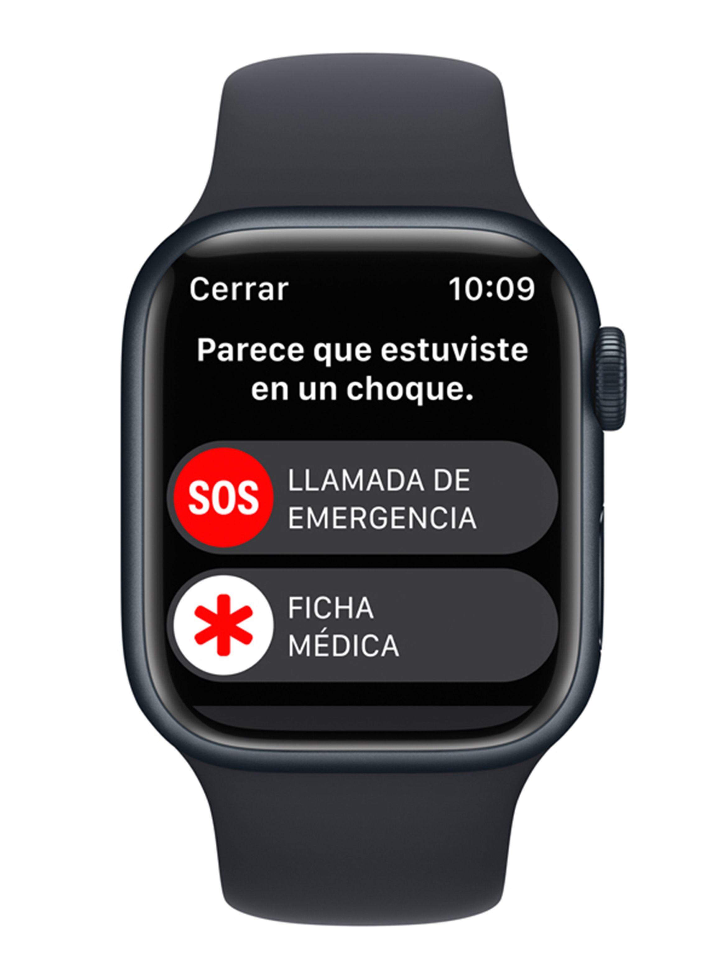 Apple Watch Series 8 41mm GPS Caja Aluminio y Correa Deportiva Medianoche-5