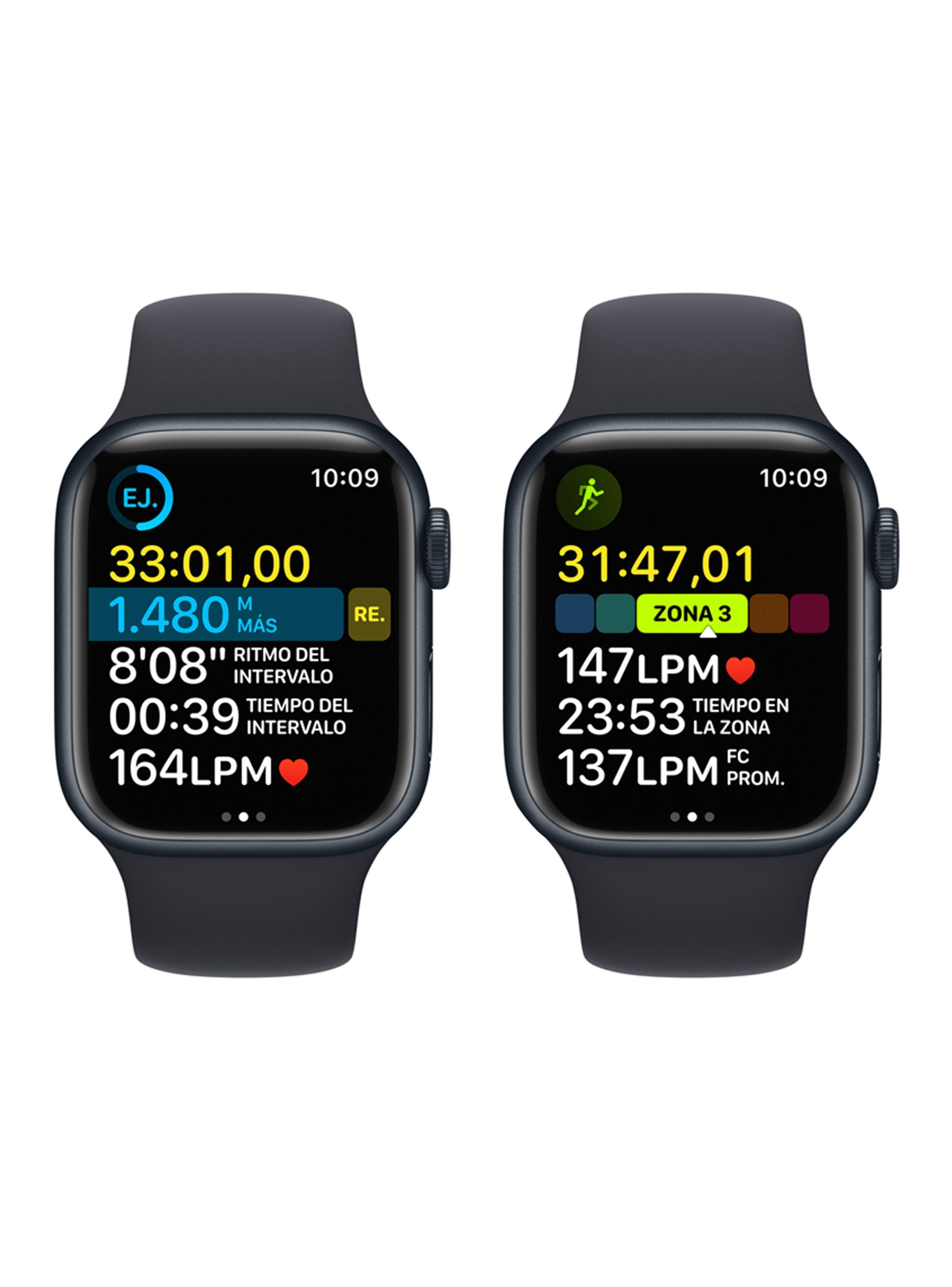 Apple Watch Series 8 41mm GPS Caja Aluminio y Correa Deportiva Medianoche-6