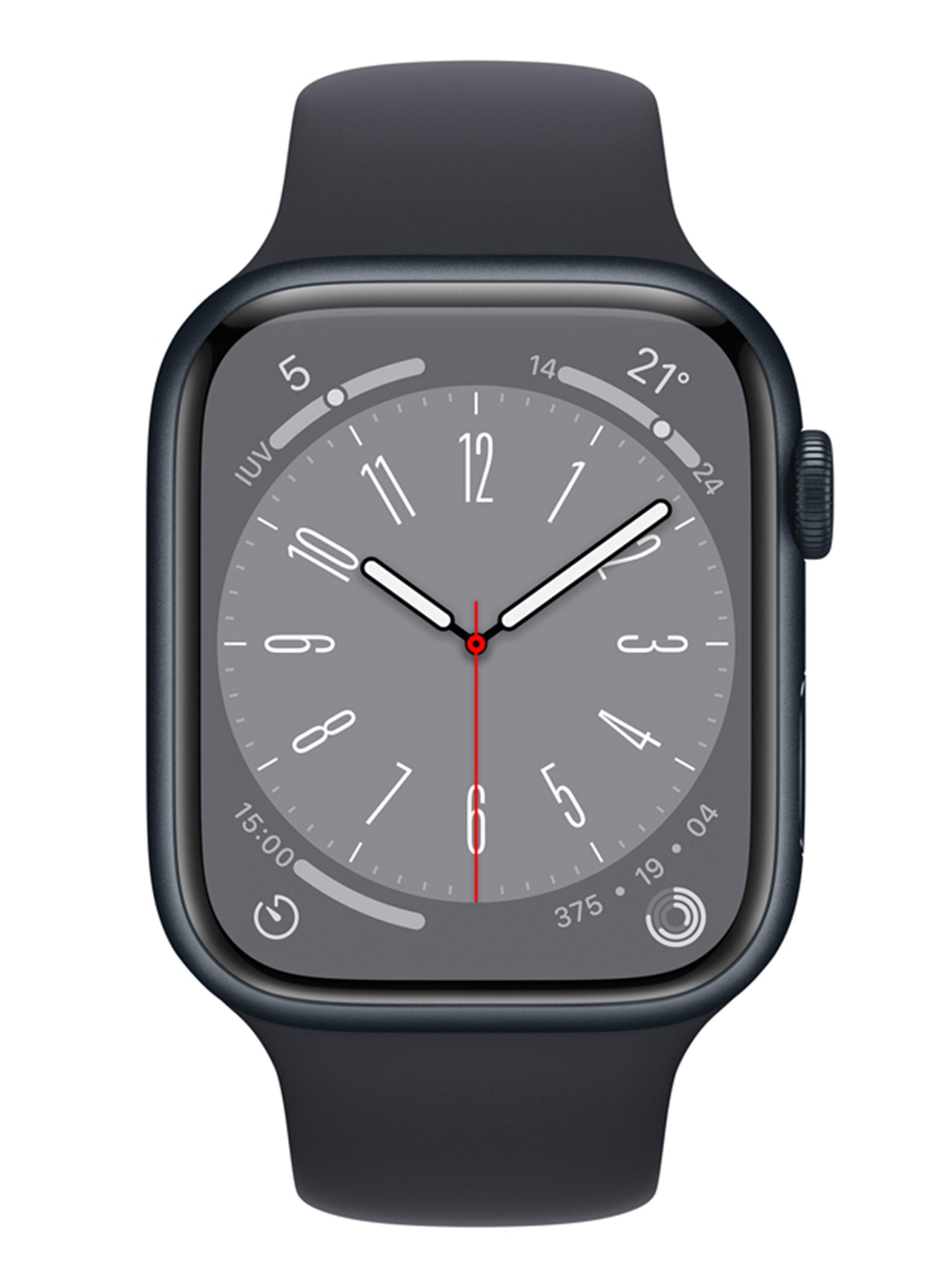 Apple Watch Series 8 45mm GPS Caja Aluminio y Correa Deportiva Medianoche-1