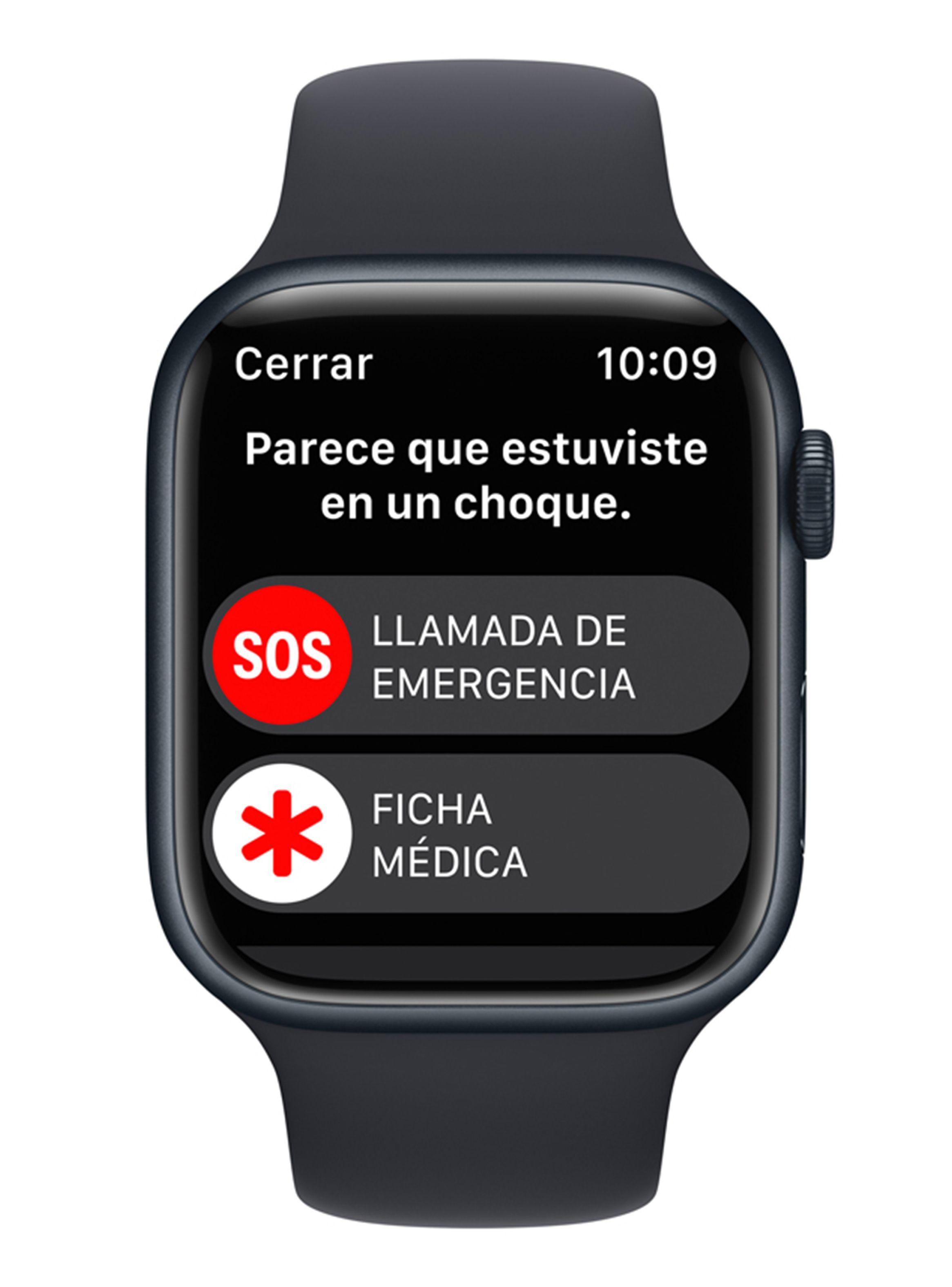Apple Watch Series 8 45mm GPS Caja Aluminio y Correa Deportiva Medianoche-5