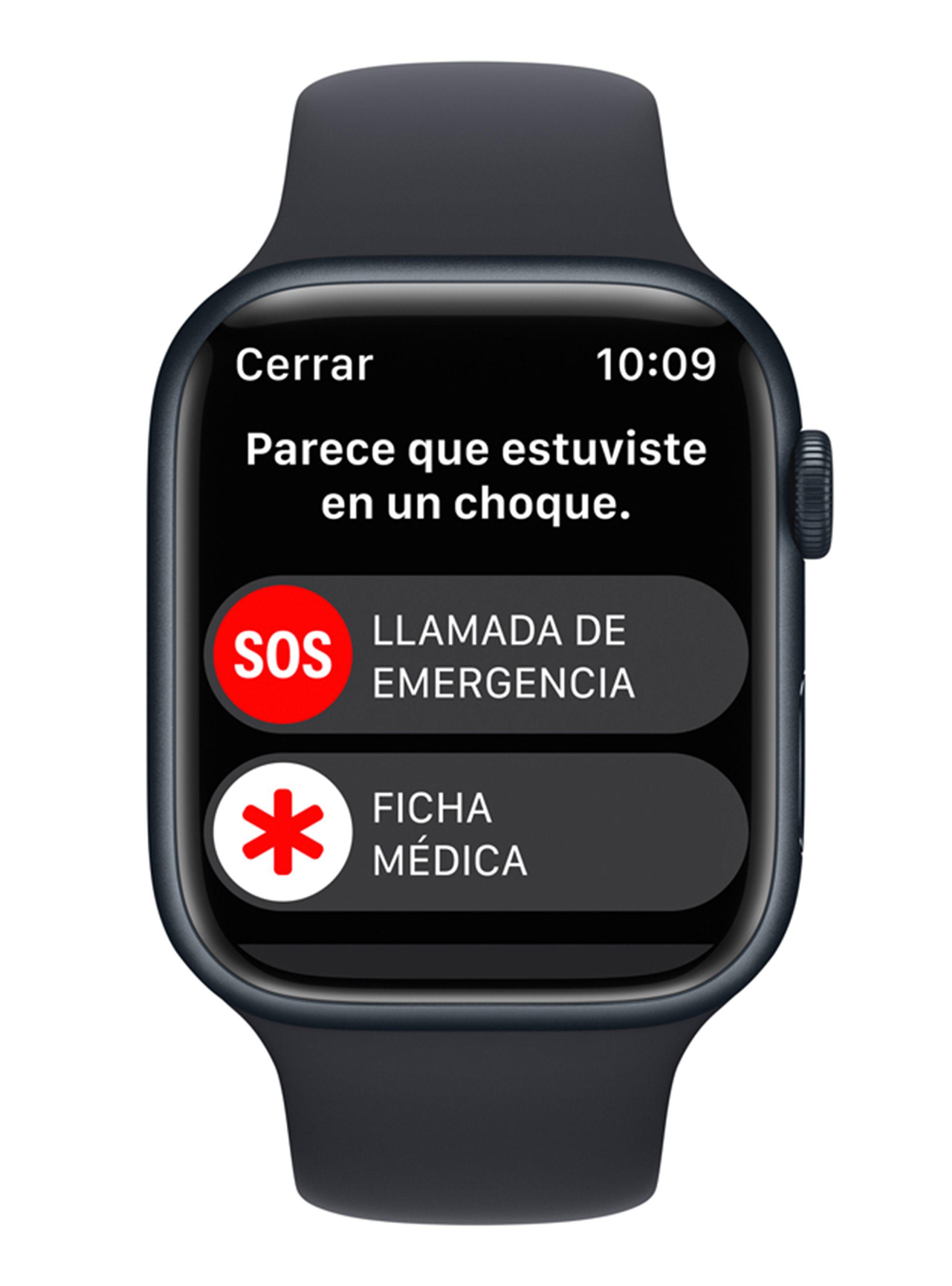 Apple Watch Series 8 45mm GPS Cellular Caja Aluminio y Correa Deportiva Medianoche-5
