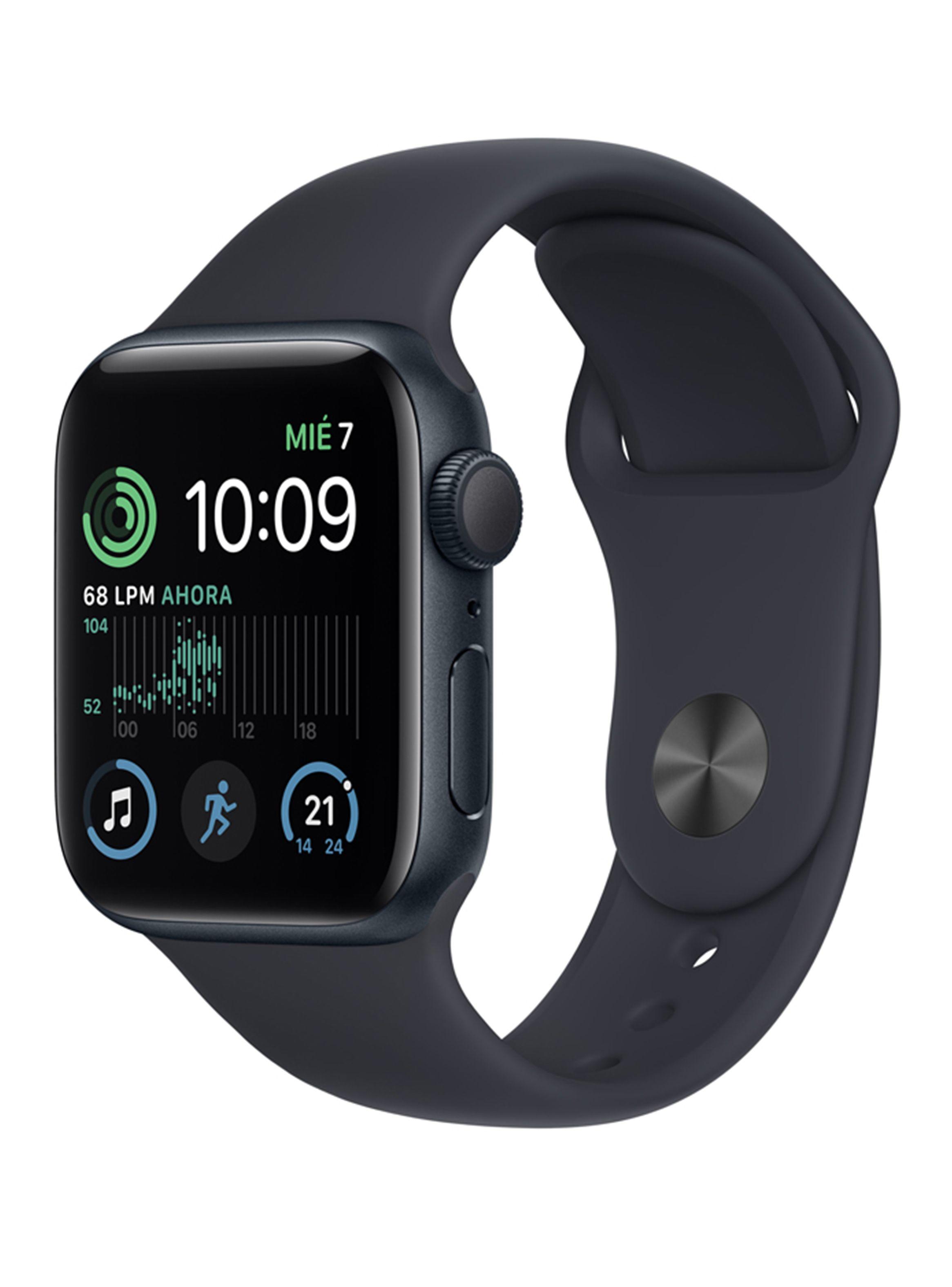 Apple Watch SE 40mm GPS Caja Aluminio y Correa Deportiva Medianoche-0