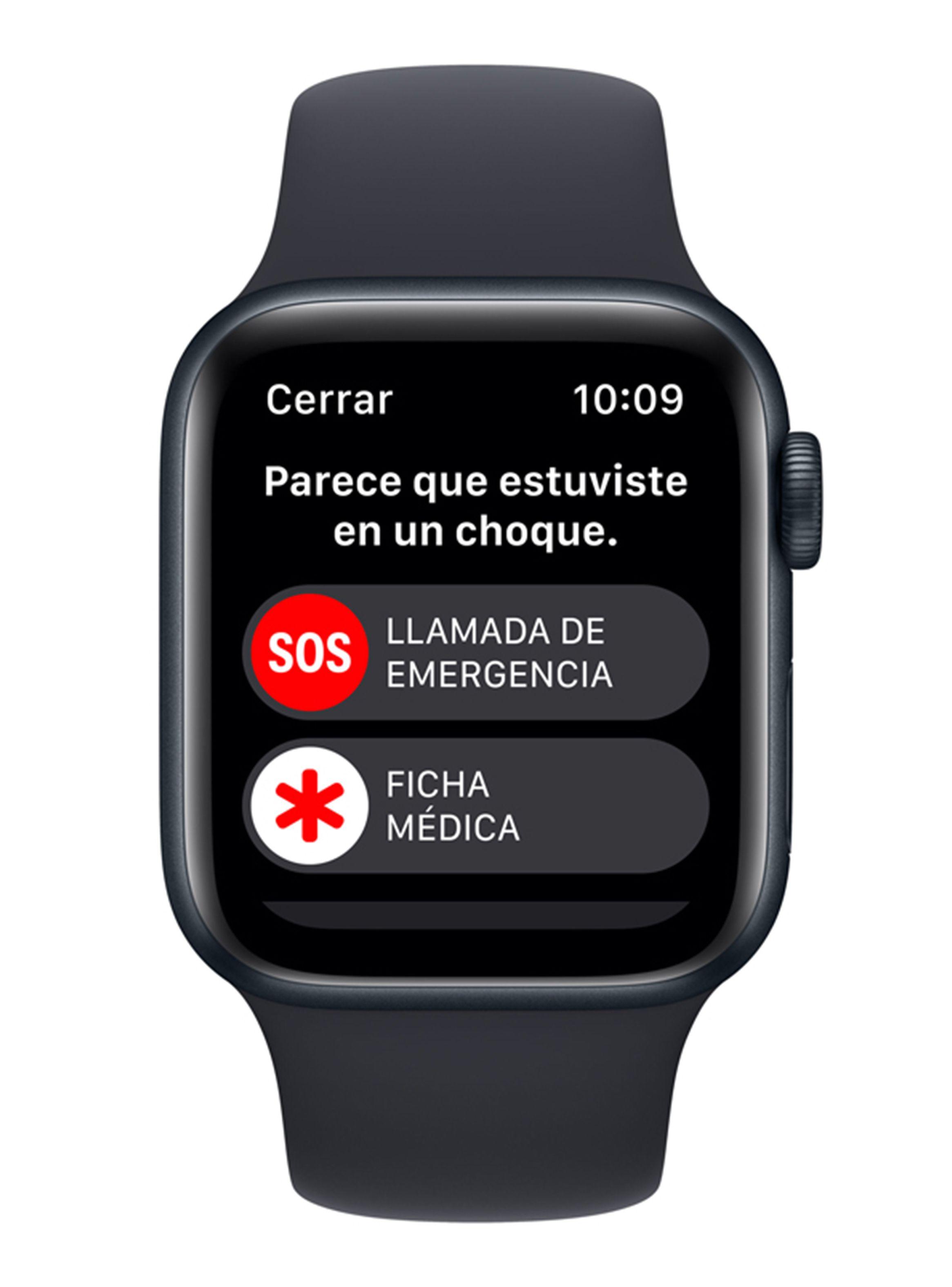 Apple Watch SE 40mm GPS Caja Aluminio y Correa Deportiva Medianoche-5