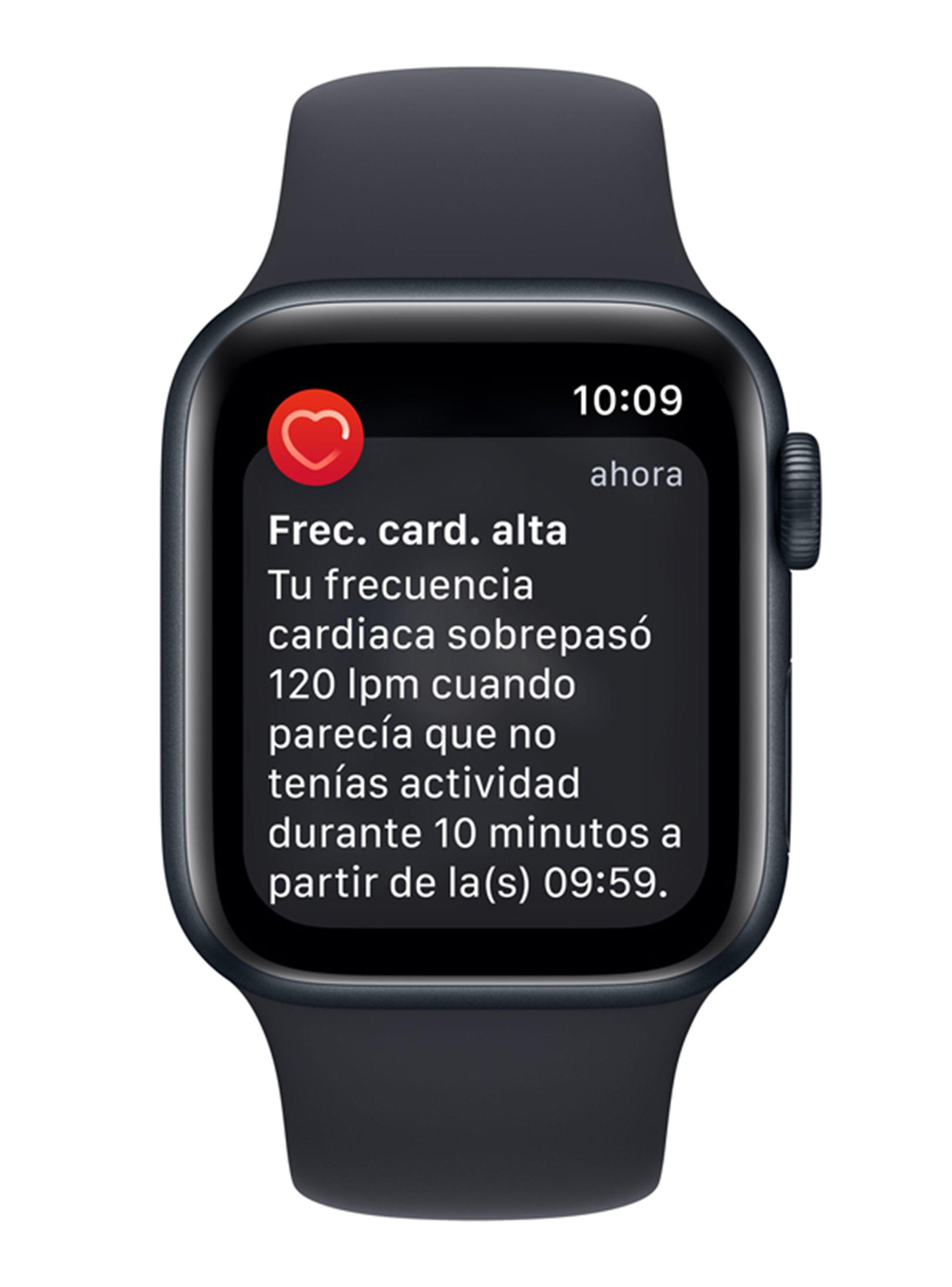 Apple Watch SE 40mm GPS Caja Aluminio y Correa Deportiva Medianoche-4