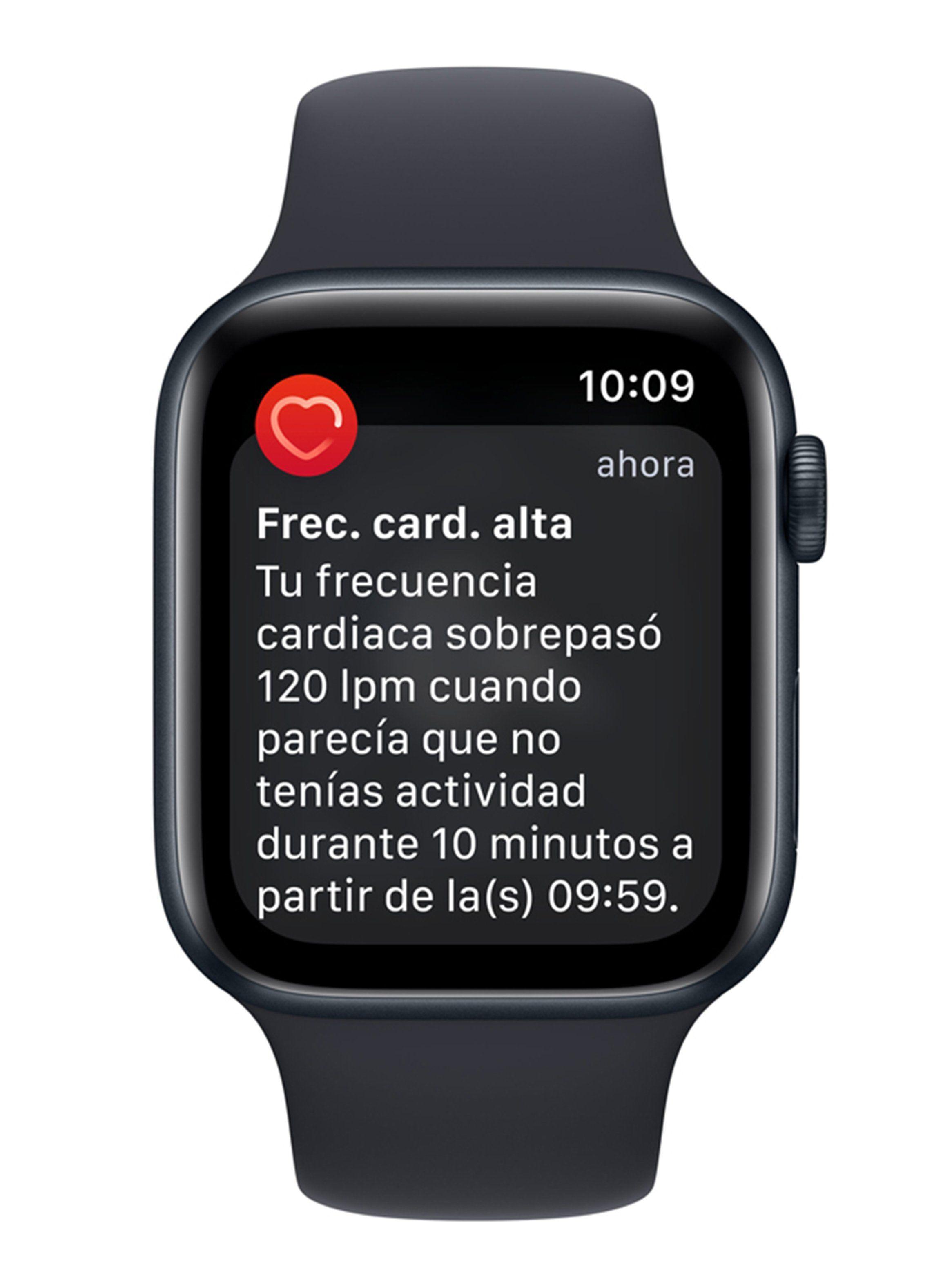 Apple Watch SE 44mm GPS Caja Aluminio y Correa Deportiva Medianoche-4