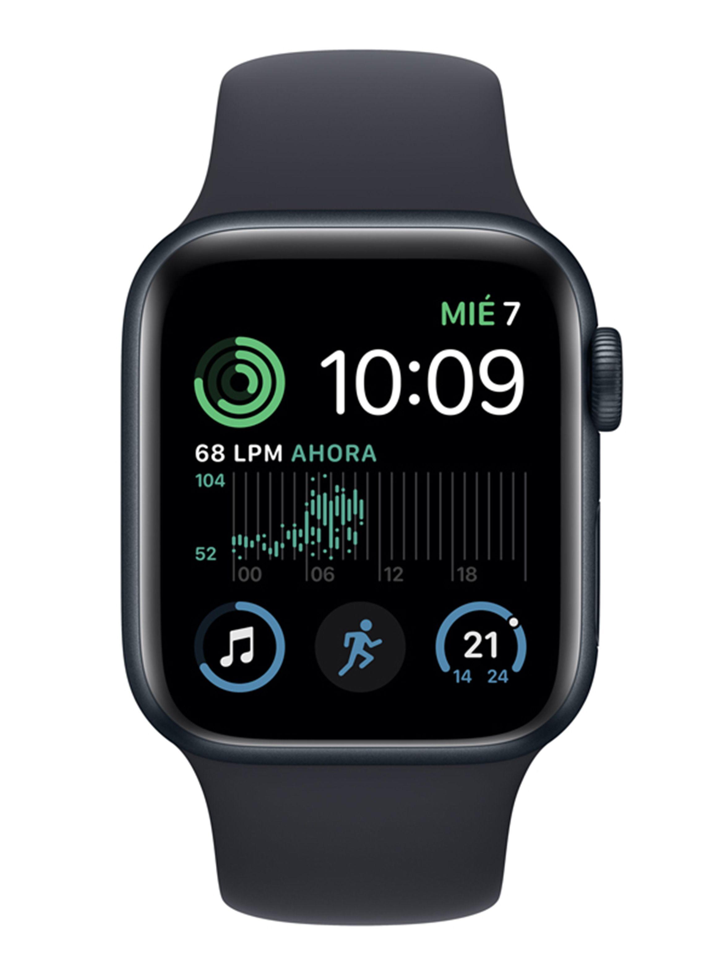 Apple Watch SE 40mm GPS Cellular Caja Aluminio y Correa Deportiva Medianoche-1