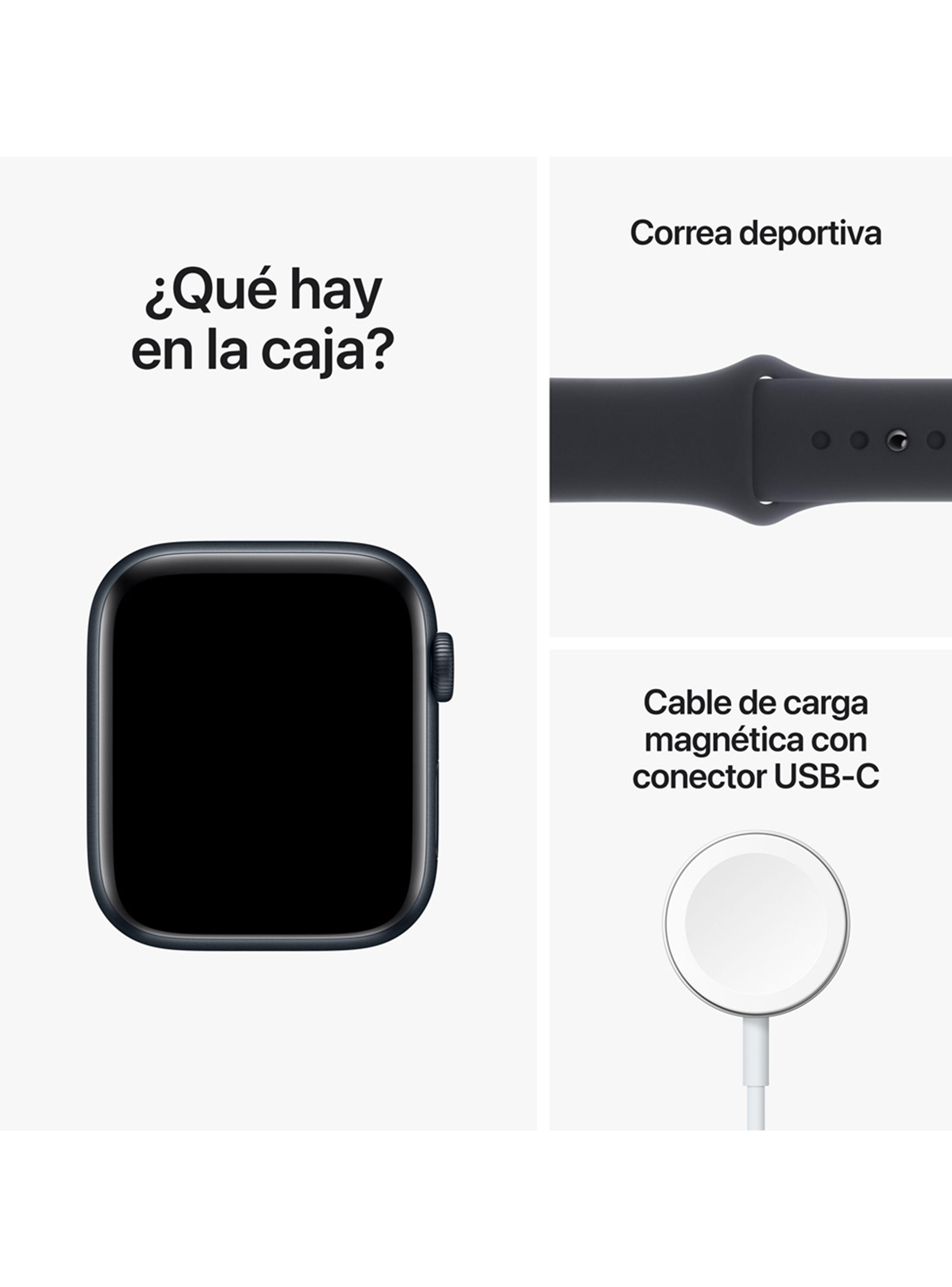 Apple Watch SE 44mm GPS Cellular Caja Aluminio y Correa Deportiva Medianoche-7