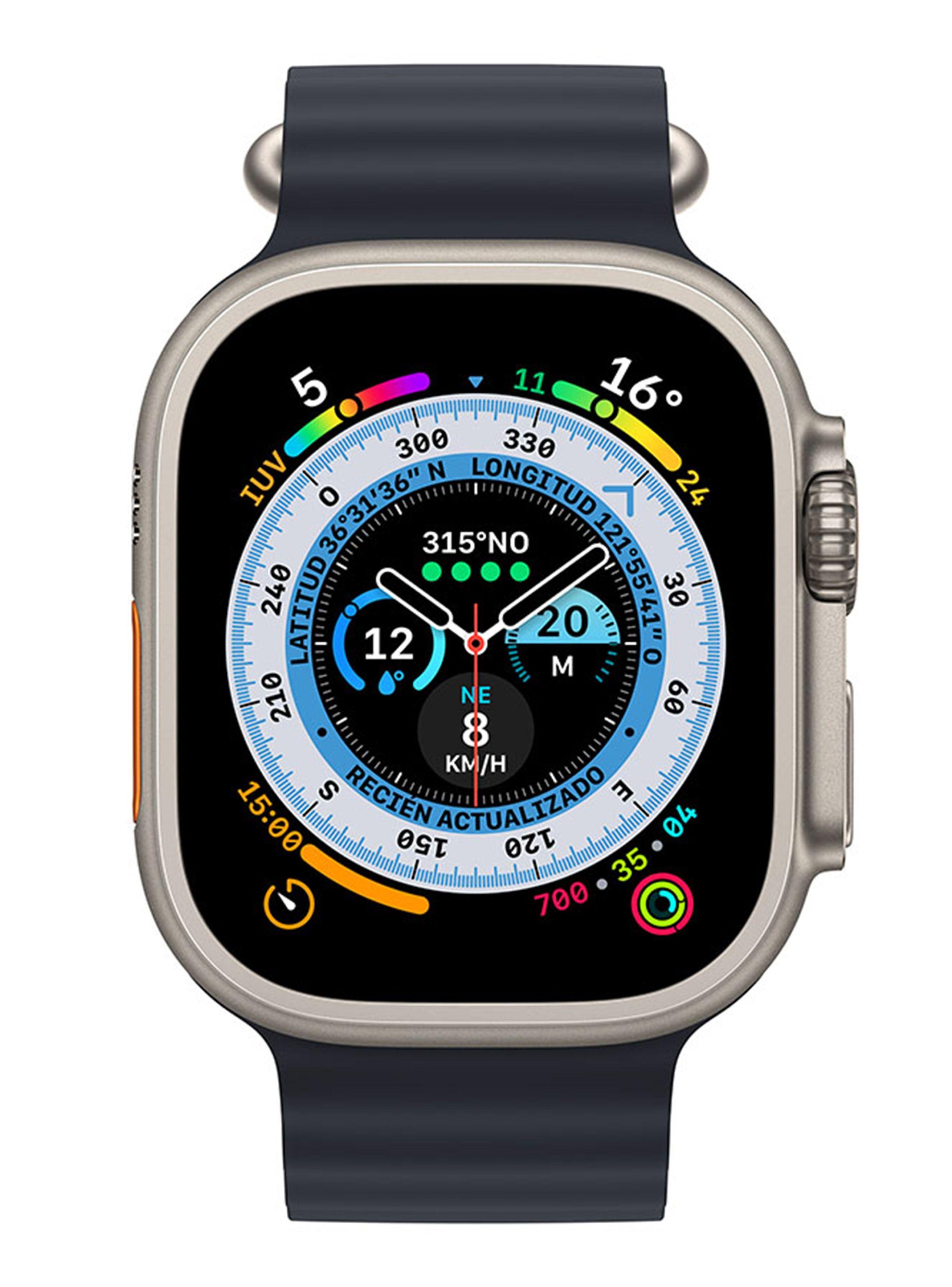 Apple Watch Ultra 49mm GPS Cellular Caja Titanio Natural Correa Ocean Medianoche-2
