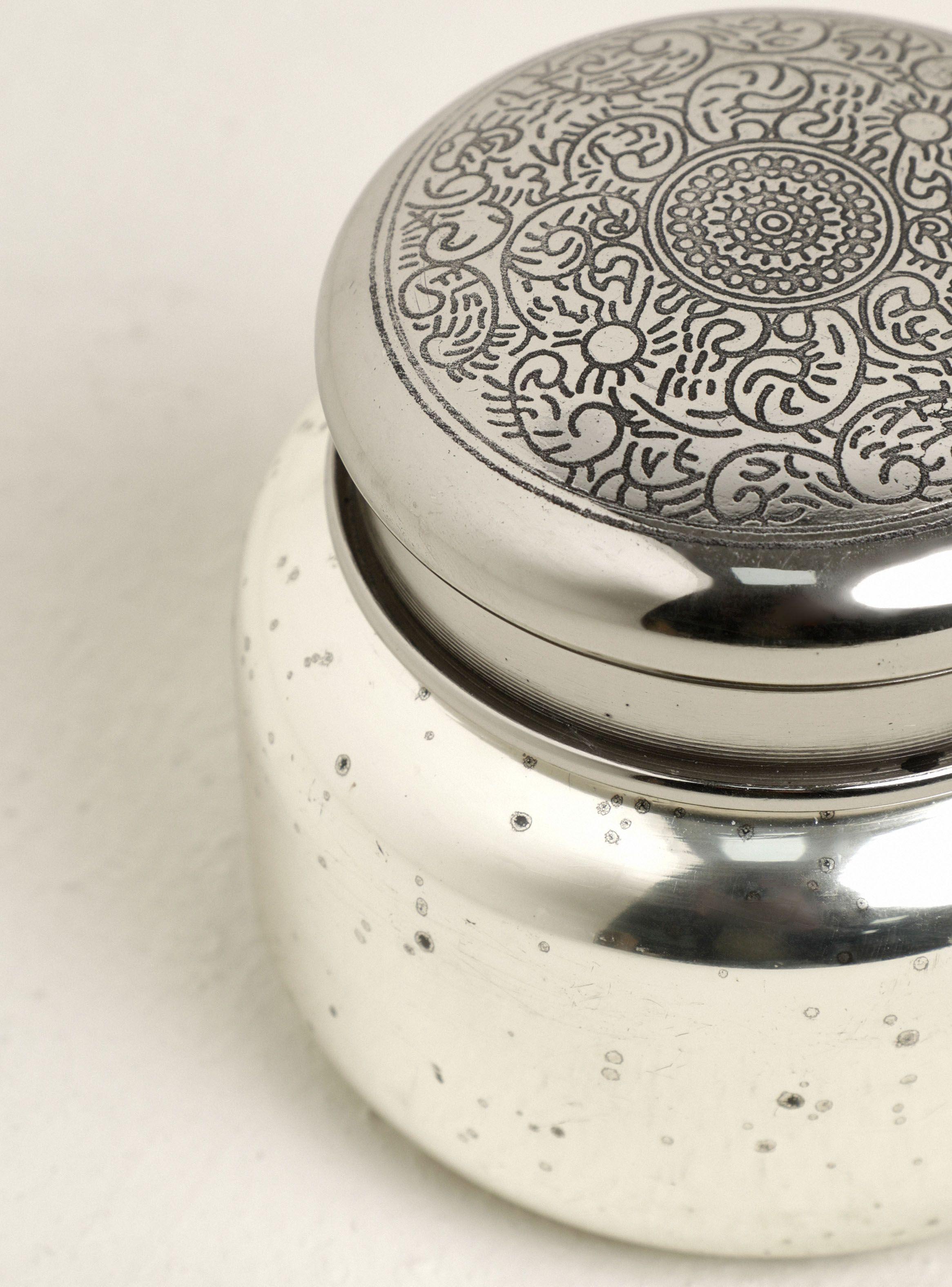 Vela Silver Umbrale 12.5 x 12.5 x 10 cm-1