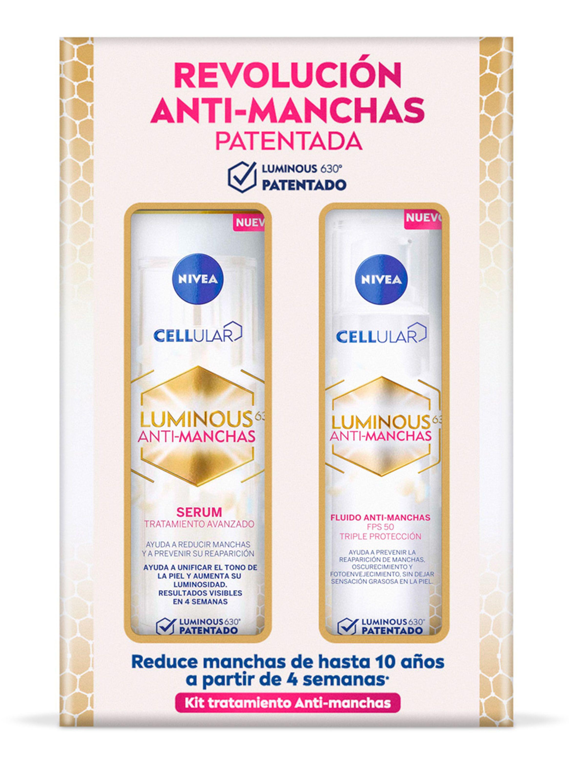 Pack Rutina Cellular Luminous 630 Anti-Manchas Serum 30ml + Fluido de día FPS50 40ml-0