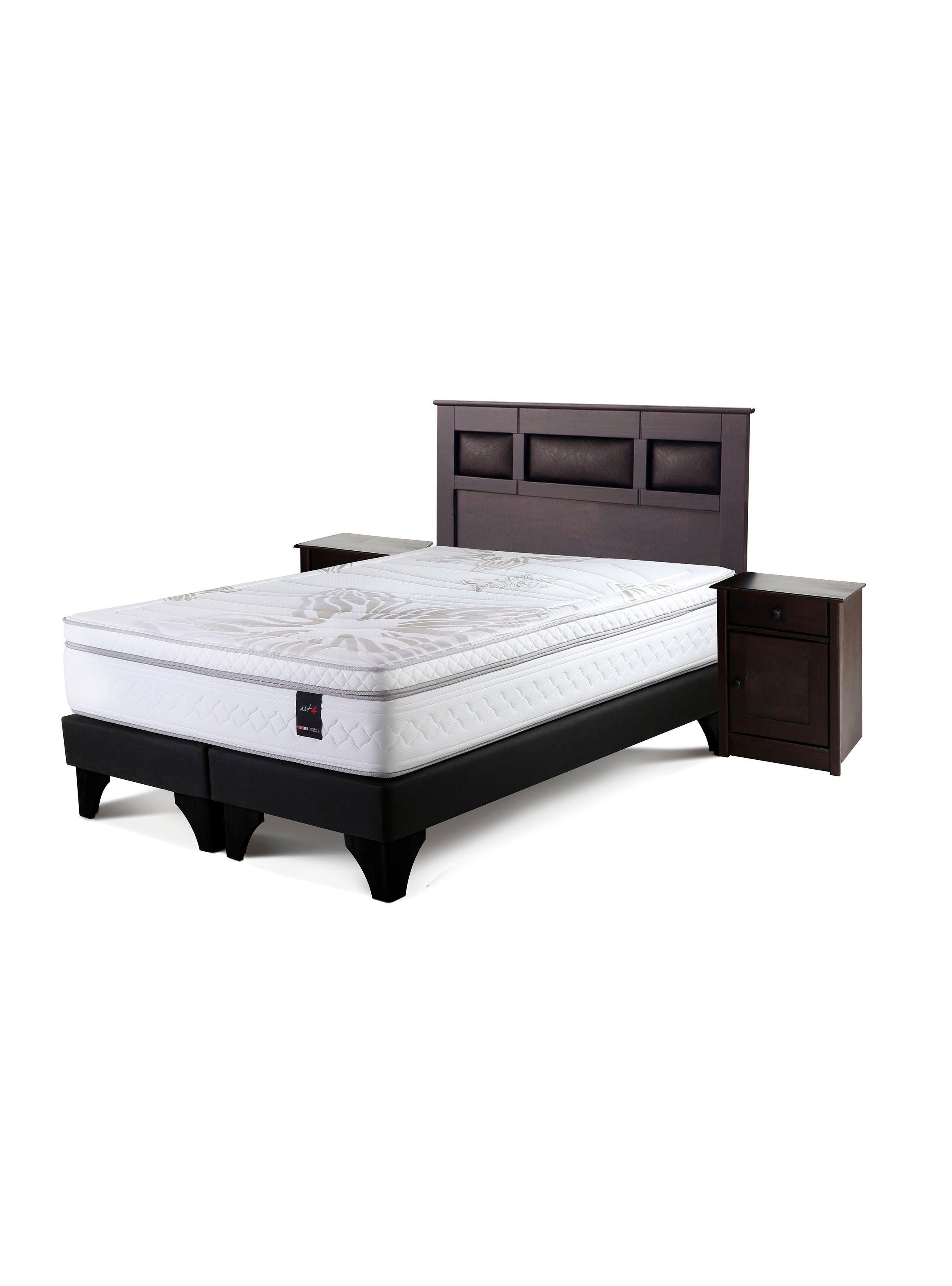 Cama Europea Art 4 King Base Dividida + Set Muebles Bilbao-0