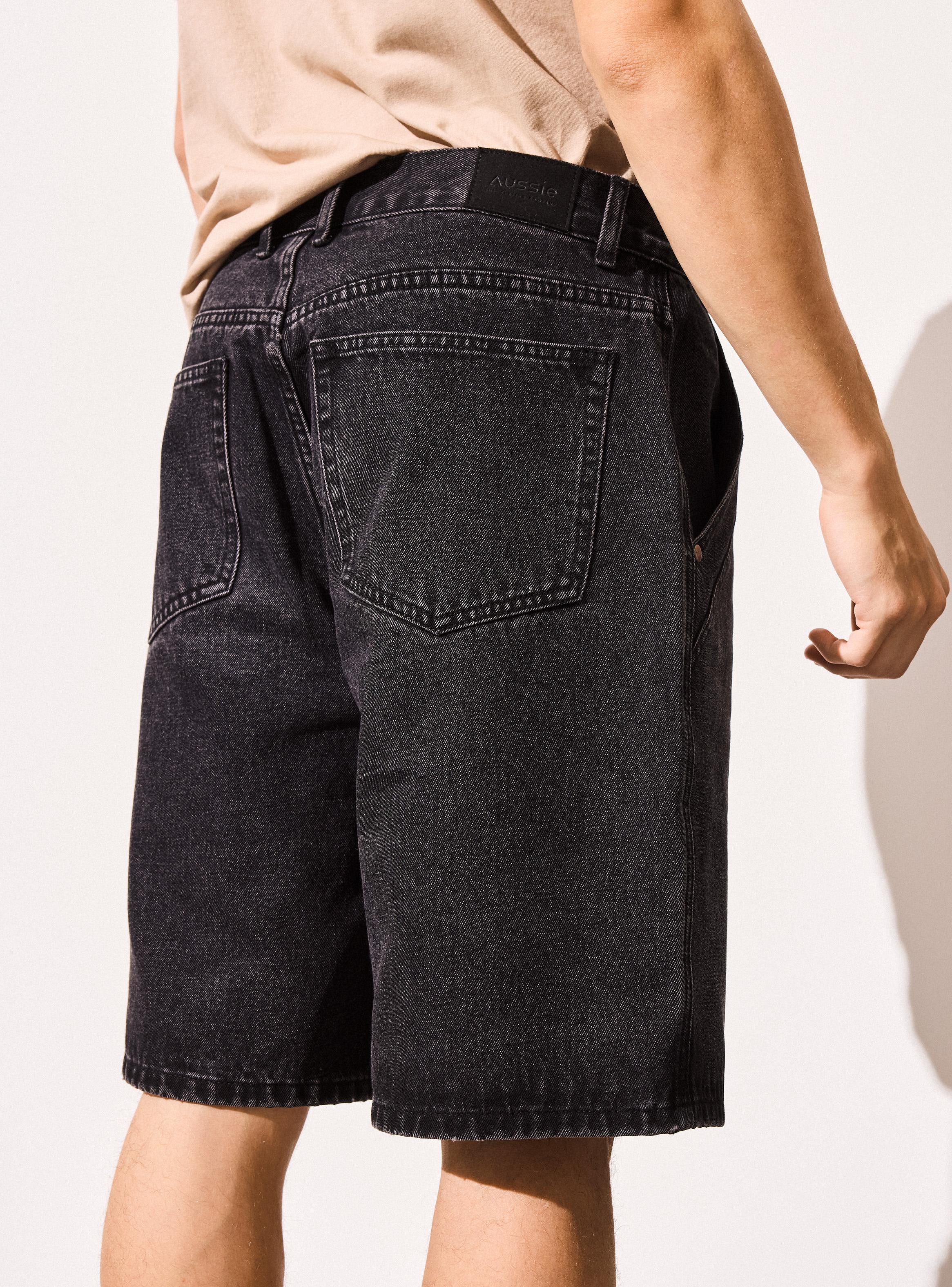 Short Denim con Bolsillos-3