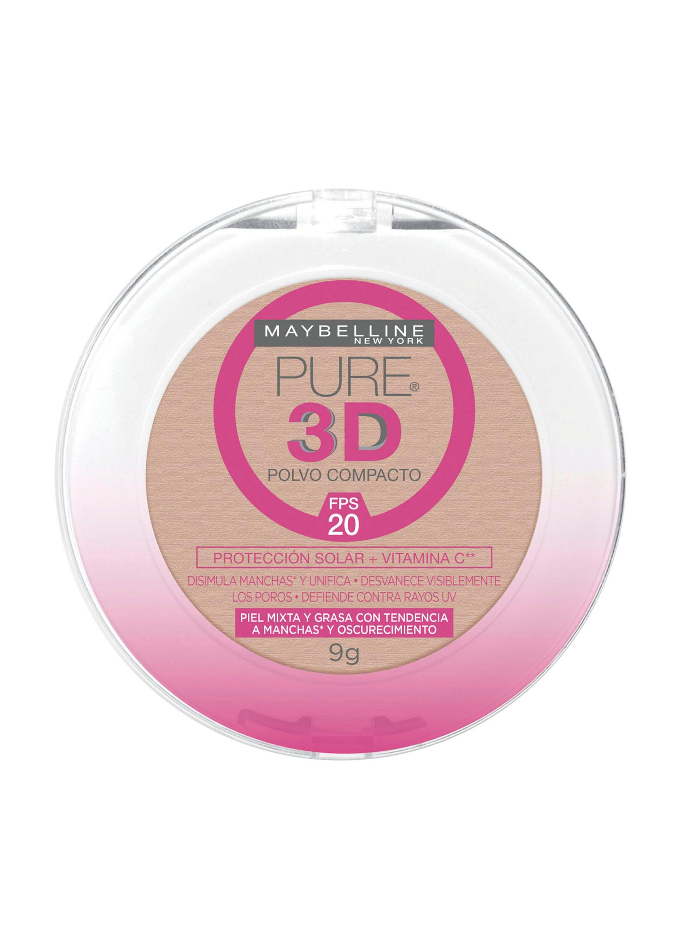 Polvo Compacto Pure 3D Maybelline-0