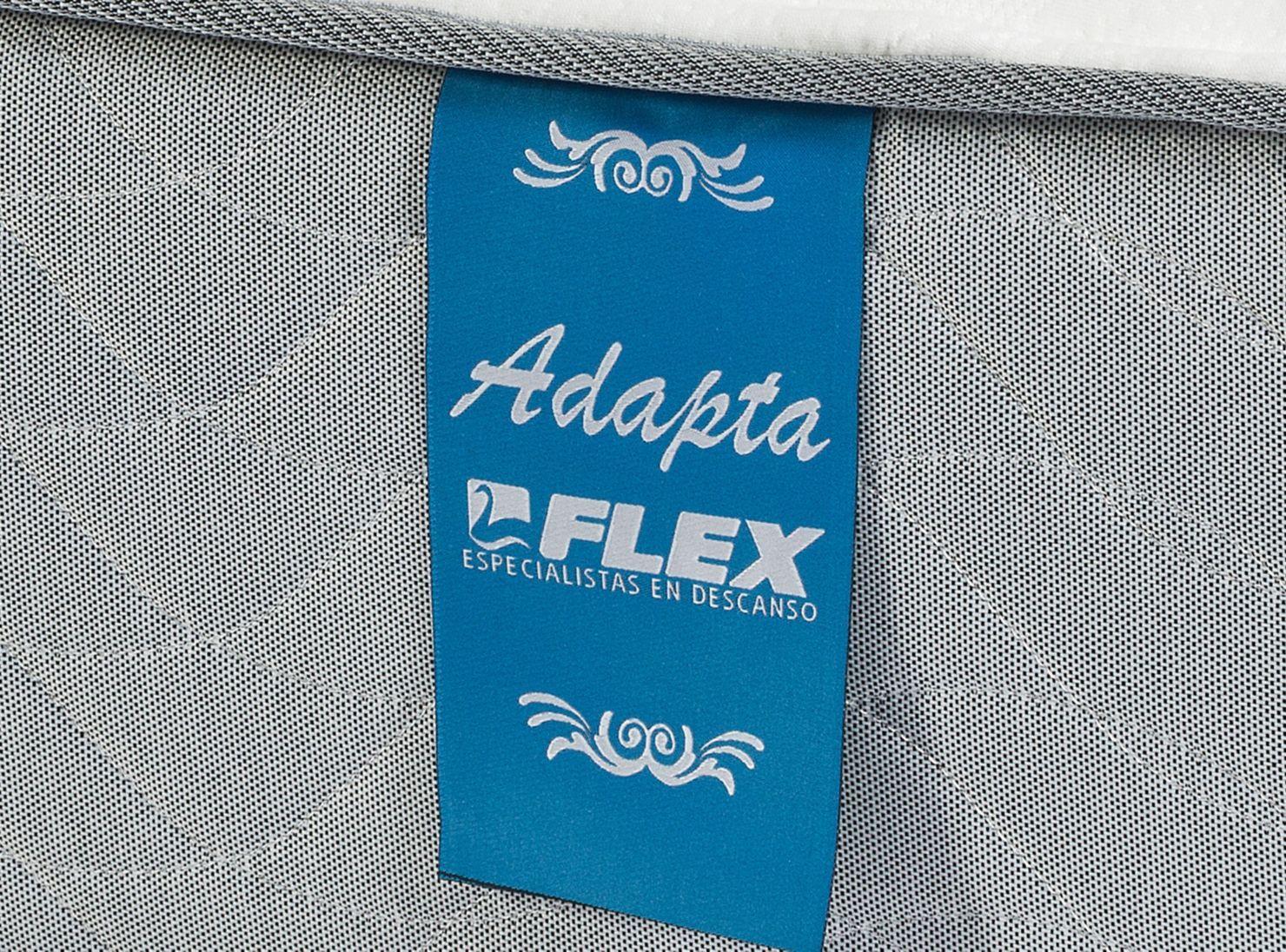 Cama Europea Adapta 6 1.5 Plazas Gris-2