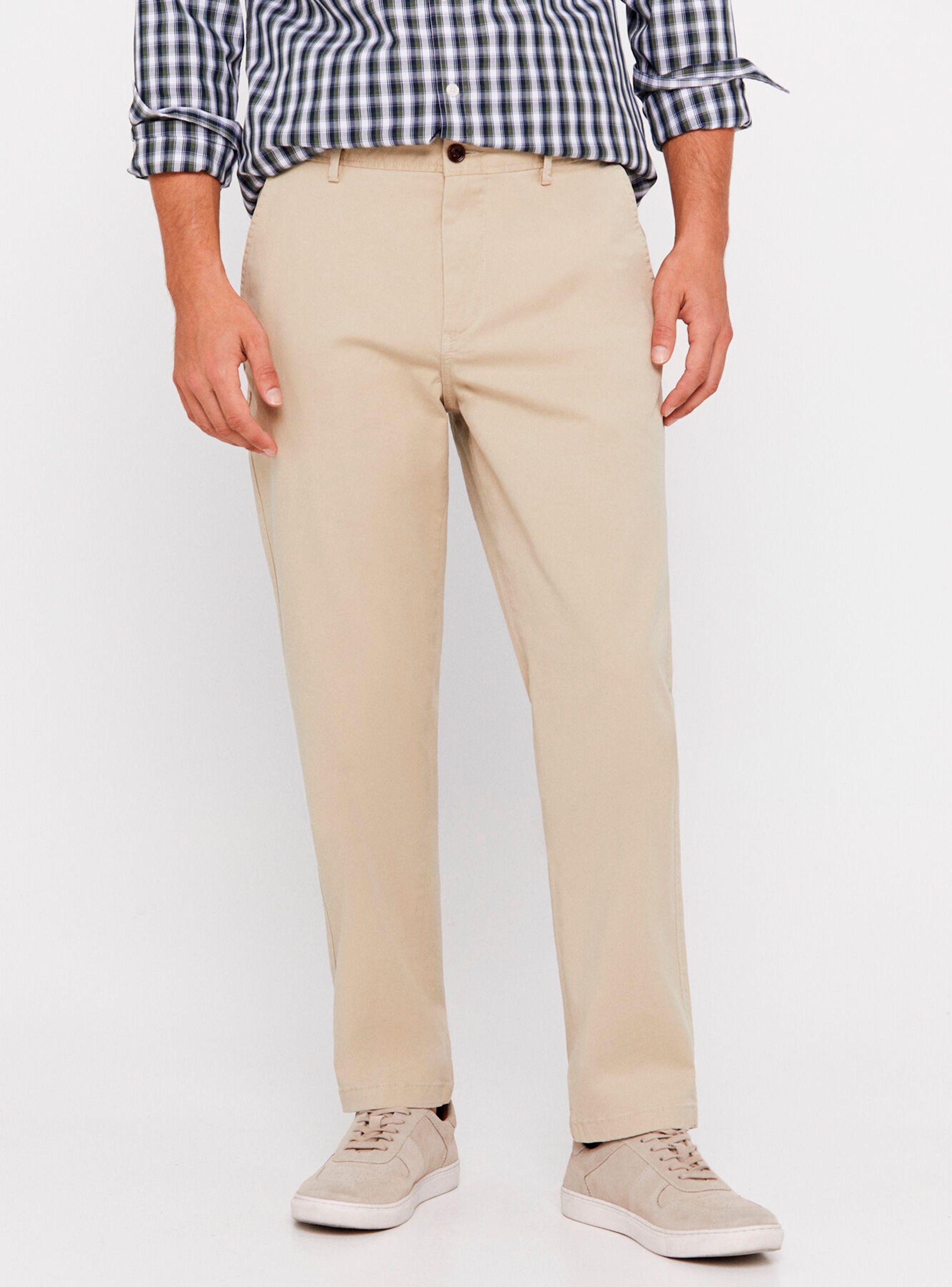Pantalón Regular Fit con Bolsillos-0