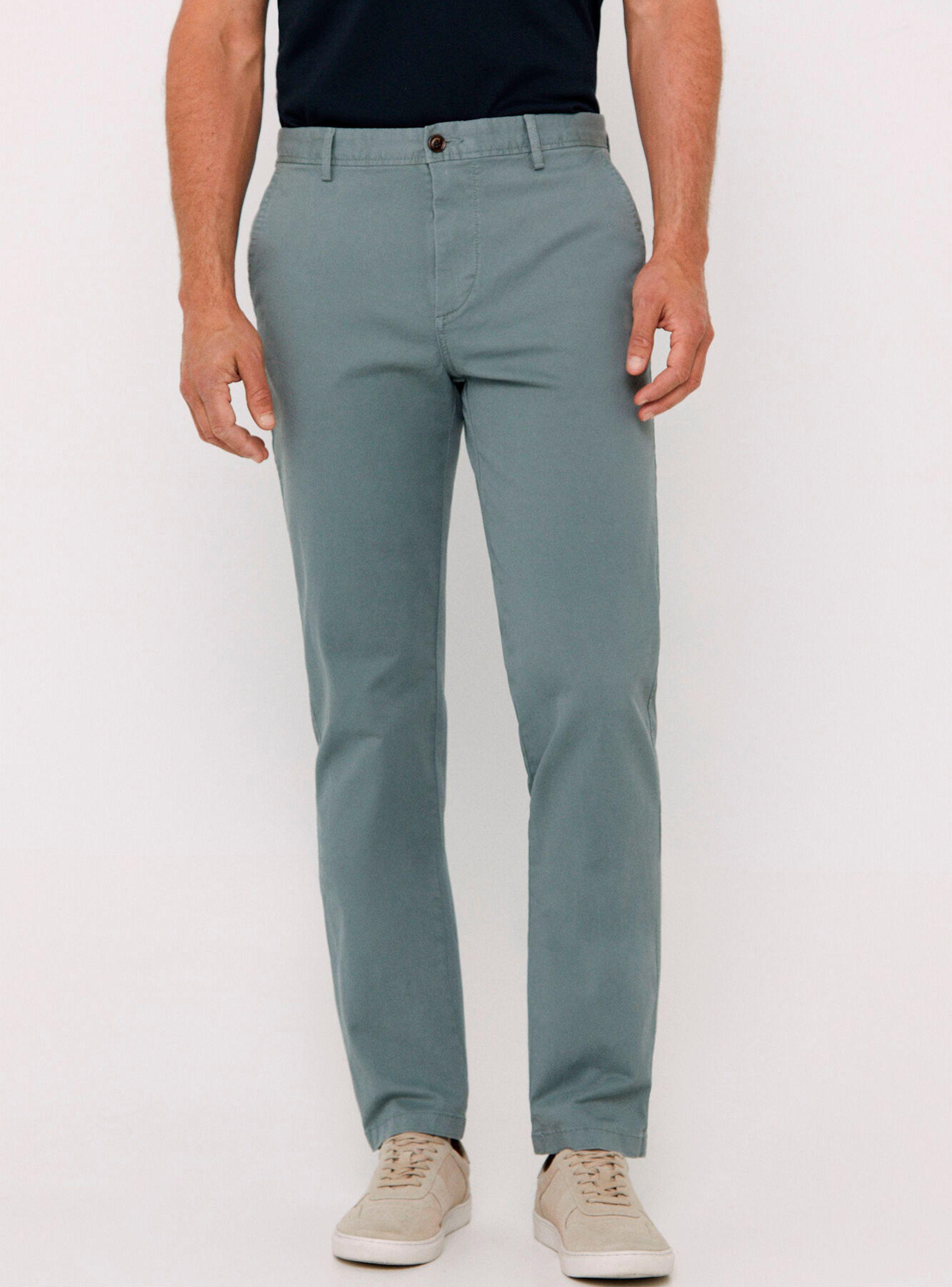 Pantalón Regular Fit con Bolsillos-0