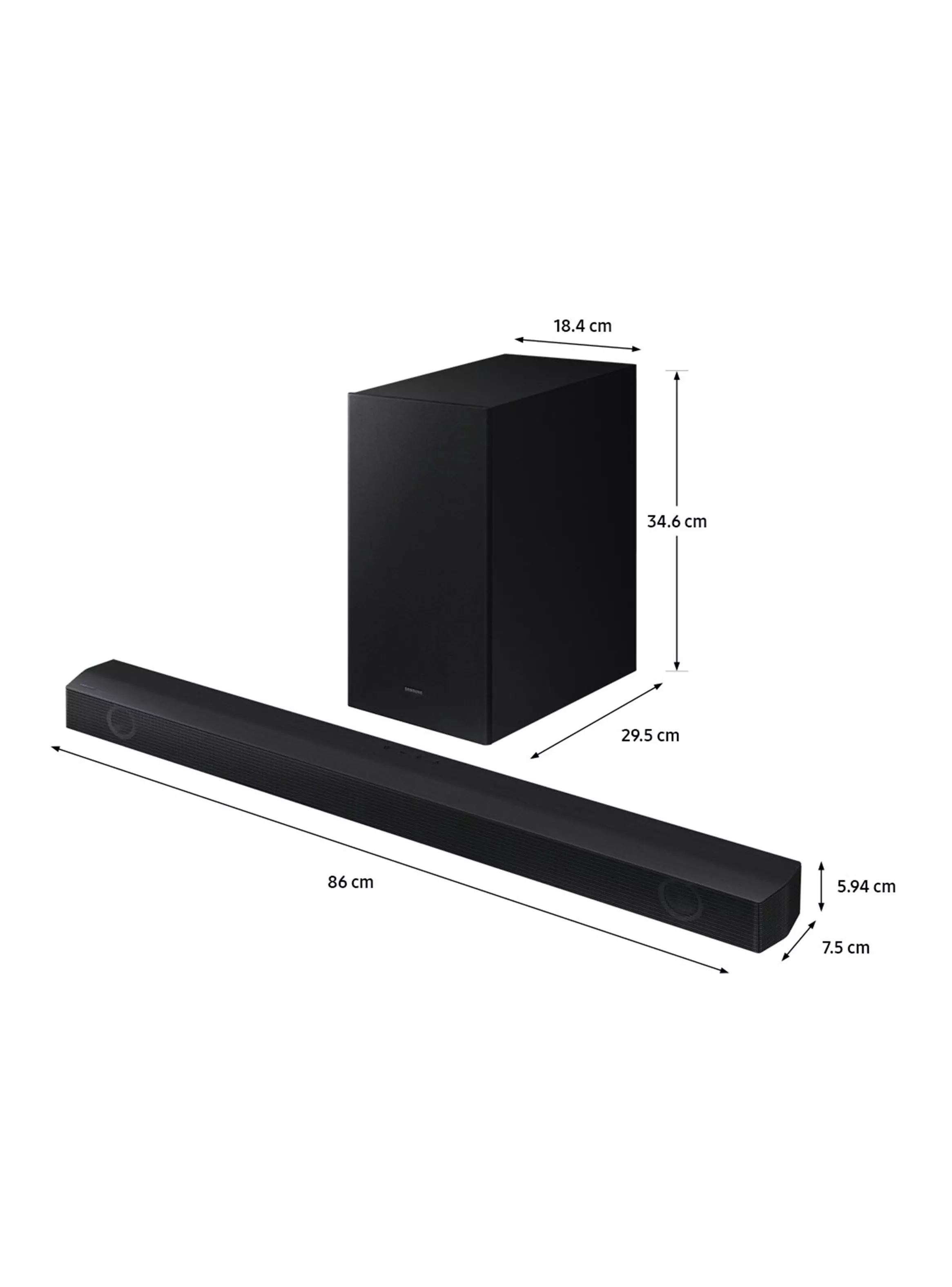 Soundbar HW-B550 2.1-1