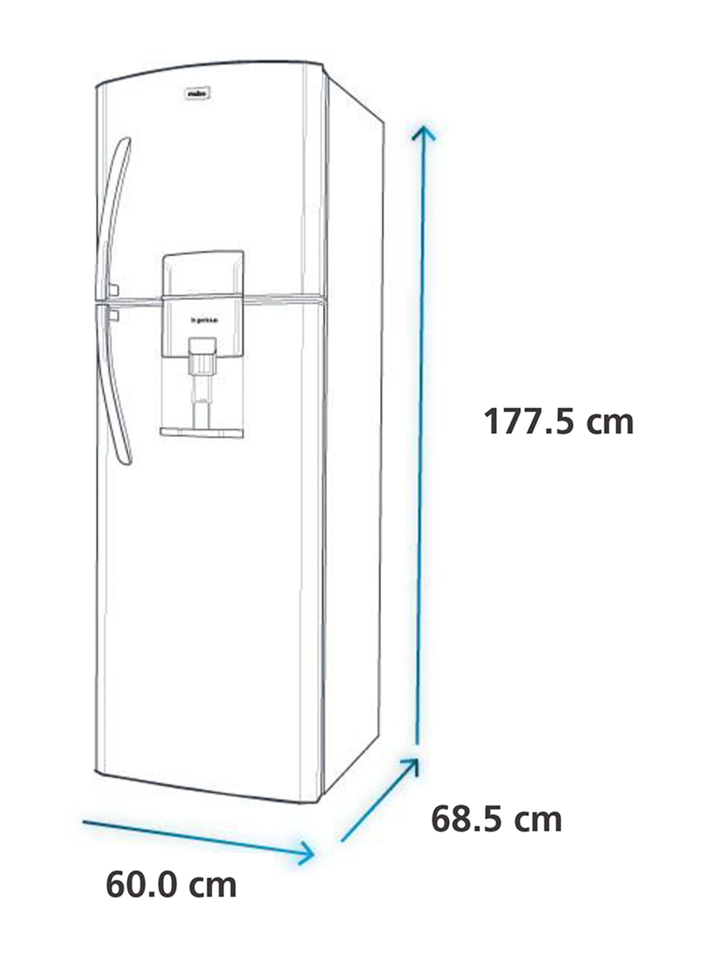 Refrigerador Top Mount No Frost 292 Litros Platinum RMA300FWUT-1